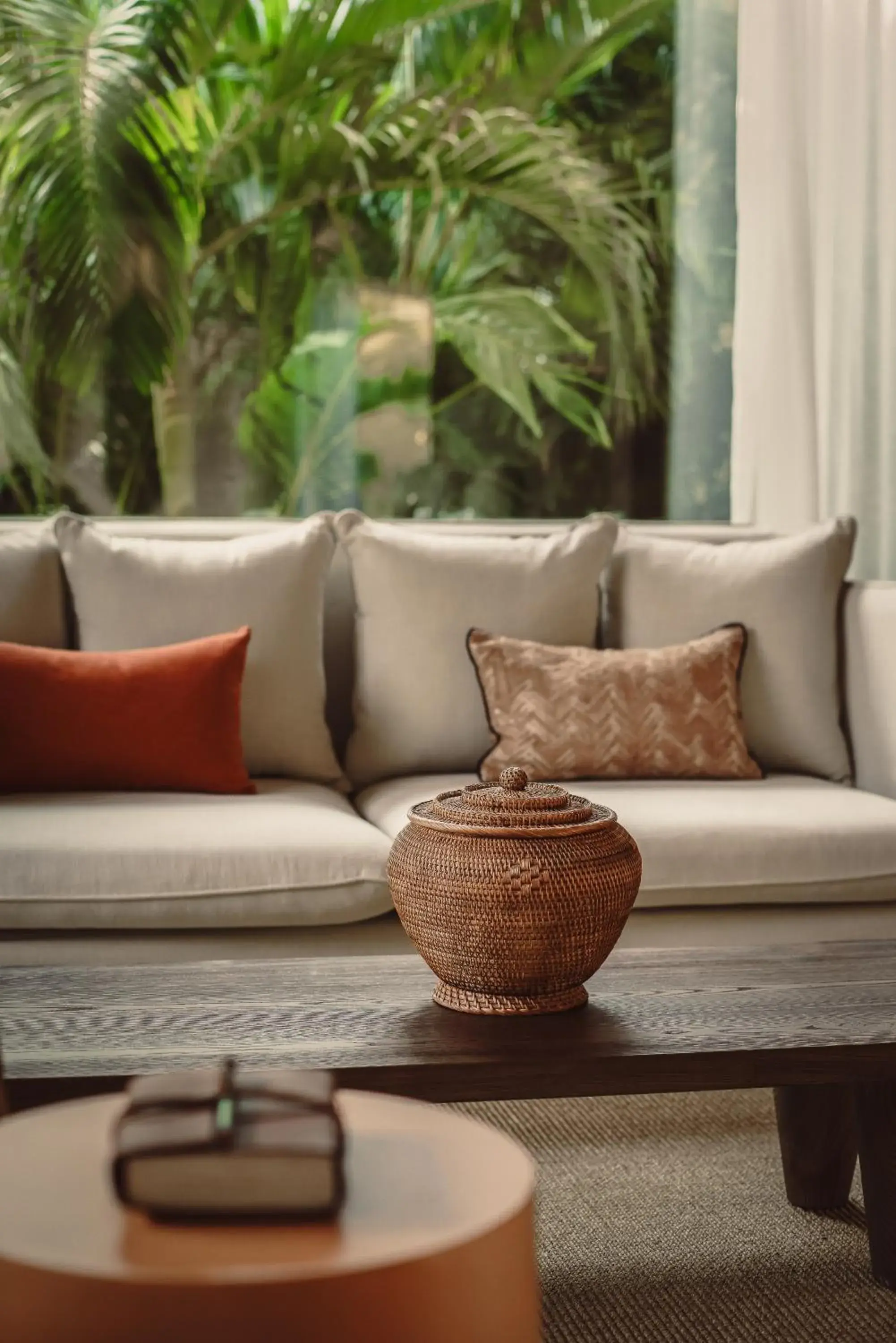 Living room in Namia River Retreat - Wellness Inclusive Resort Living room in Namia River Retreat - Wellness Inclusive Resort