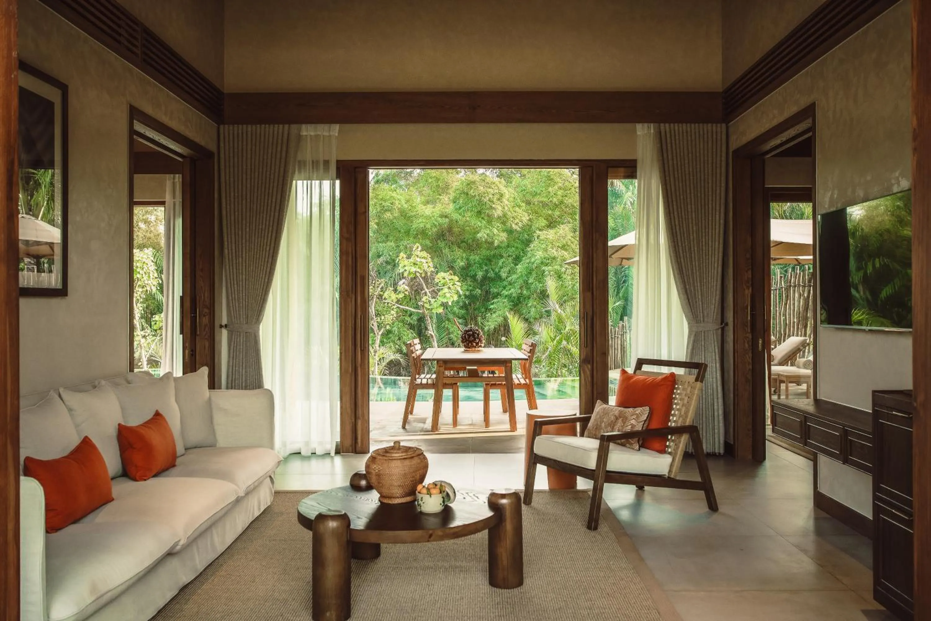 Living room in Namia River Retreat - Wellness Inclusive Resort