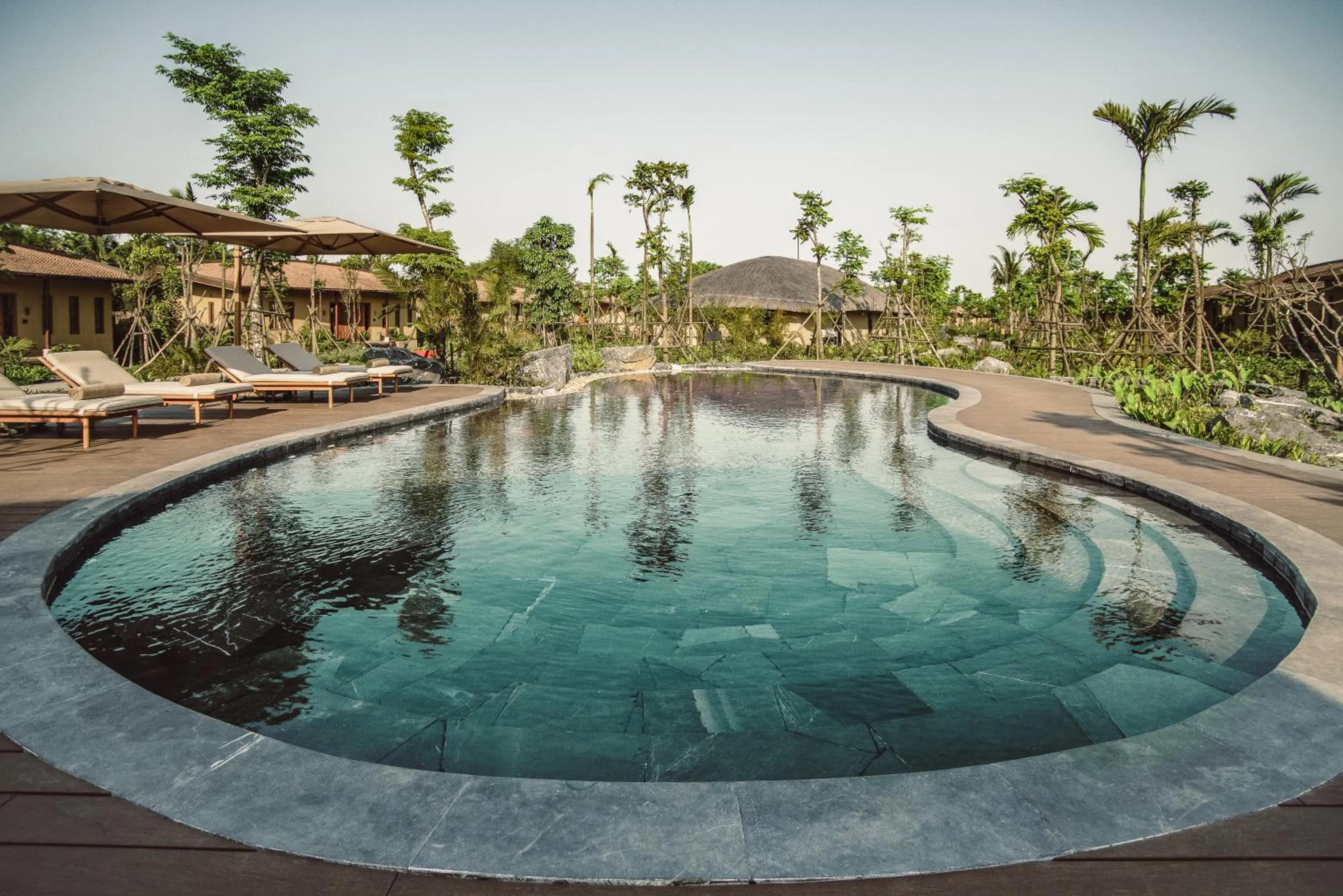Swimming pool in Namia River Retreat - Wellness Inclusive Resort