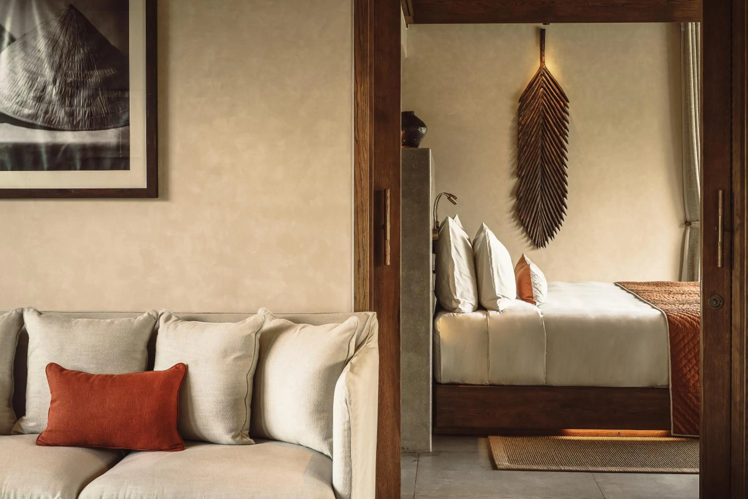 Bed in Namia River Retreat - Wellness Inclusive Resort