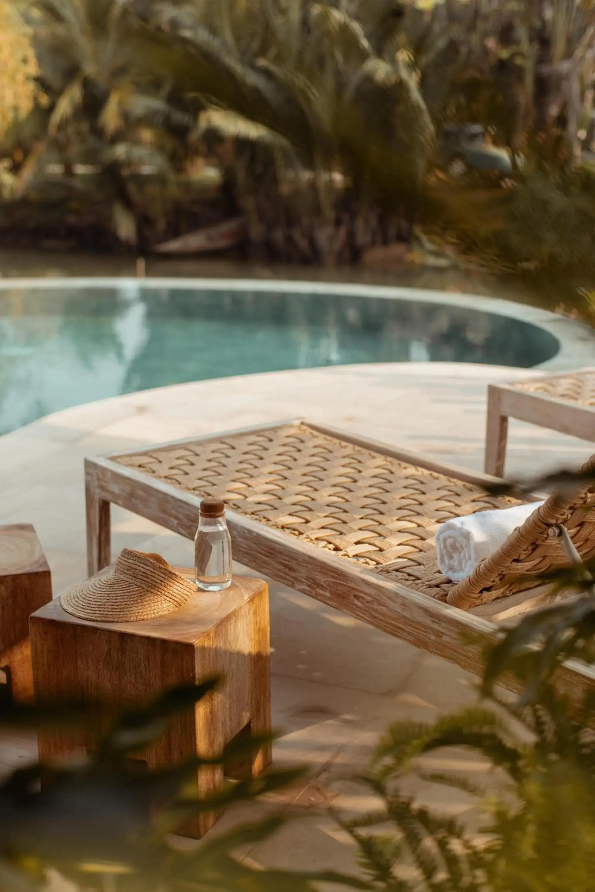 Pool view in Namia River Retreat - Wellness Inclusive Resort Pool view in Namia River Retreat - Wellness Inclusive Resort