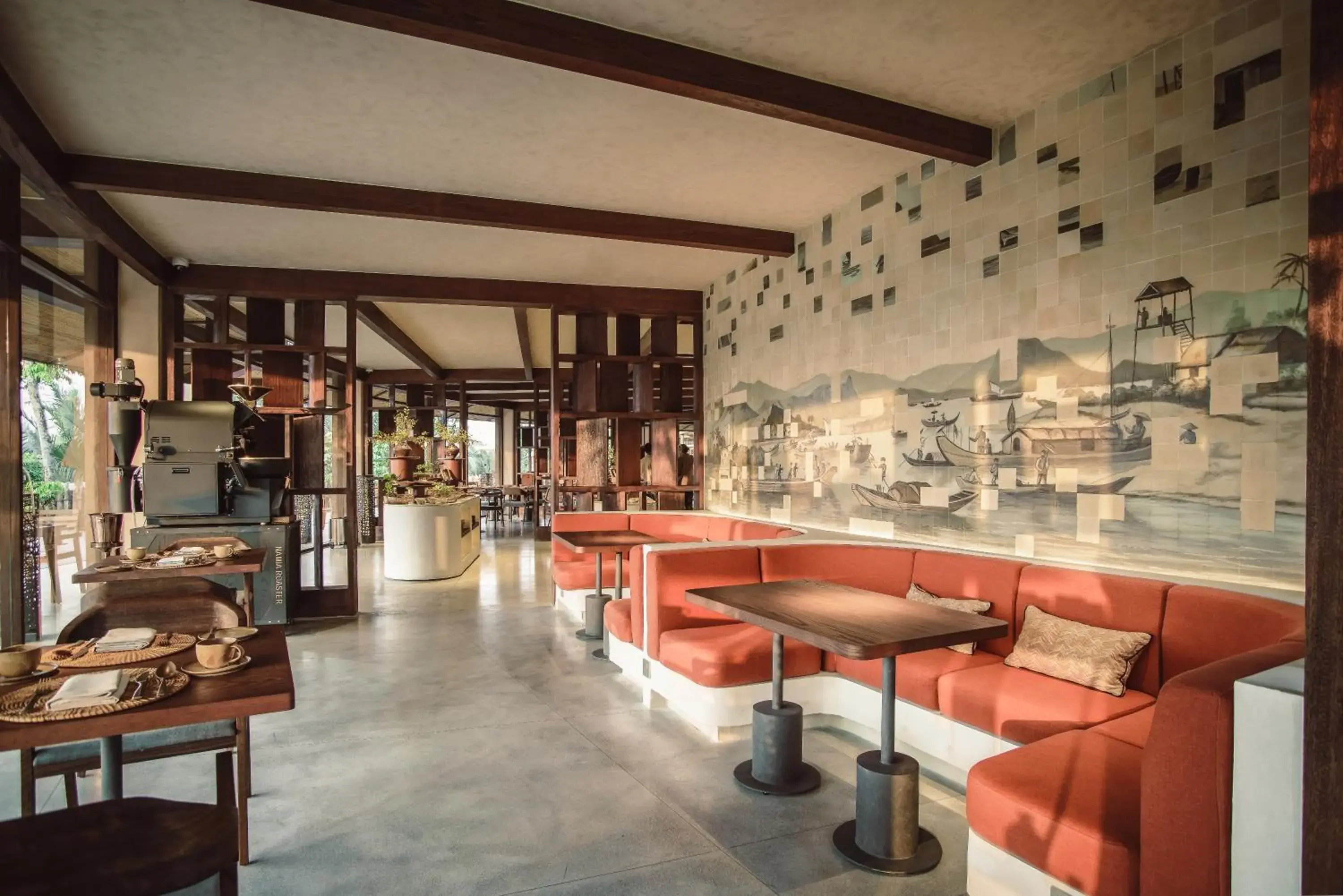 Restaurant/places to eat in Namia River Retreat - Wellness Inclusive Resort Restaurant/places to eat in Namia River Retreat - Wellness Inclusive Resort