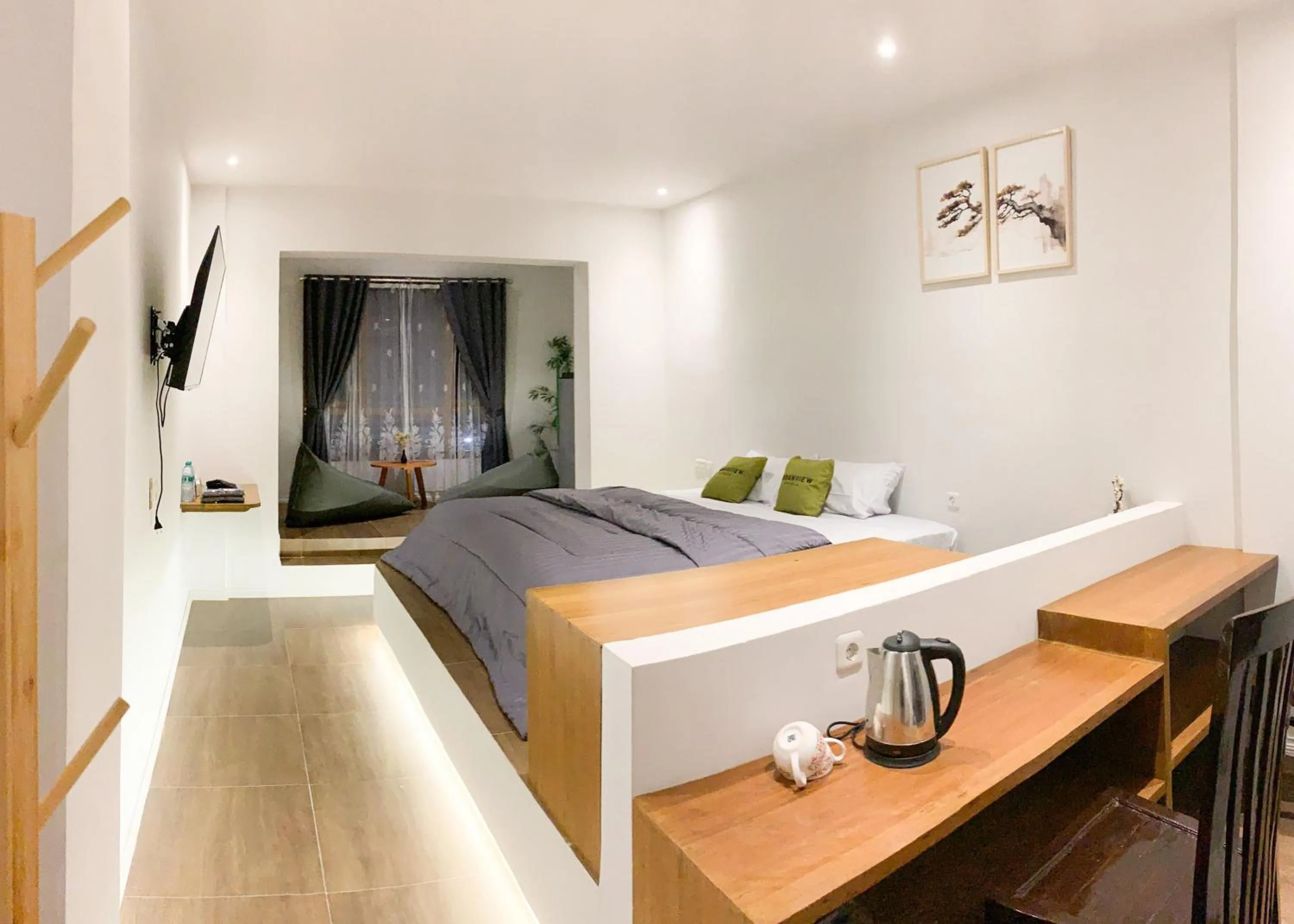 Bed in Urbanview House of IKIGAI