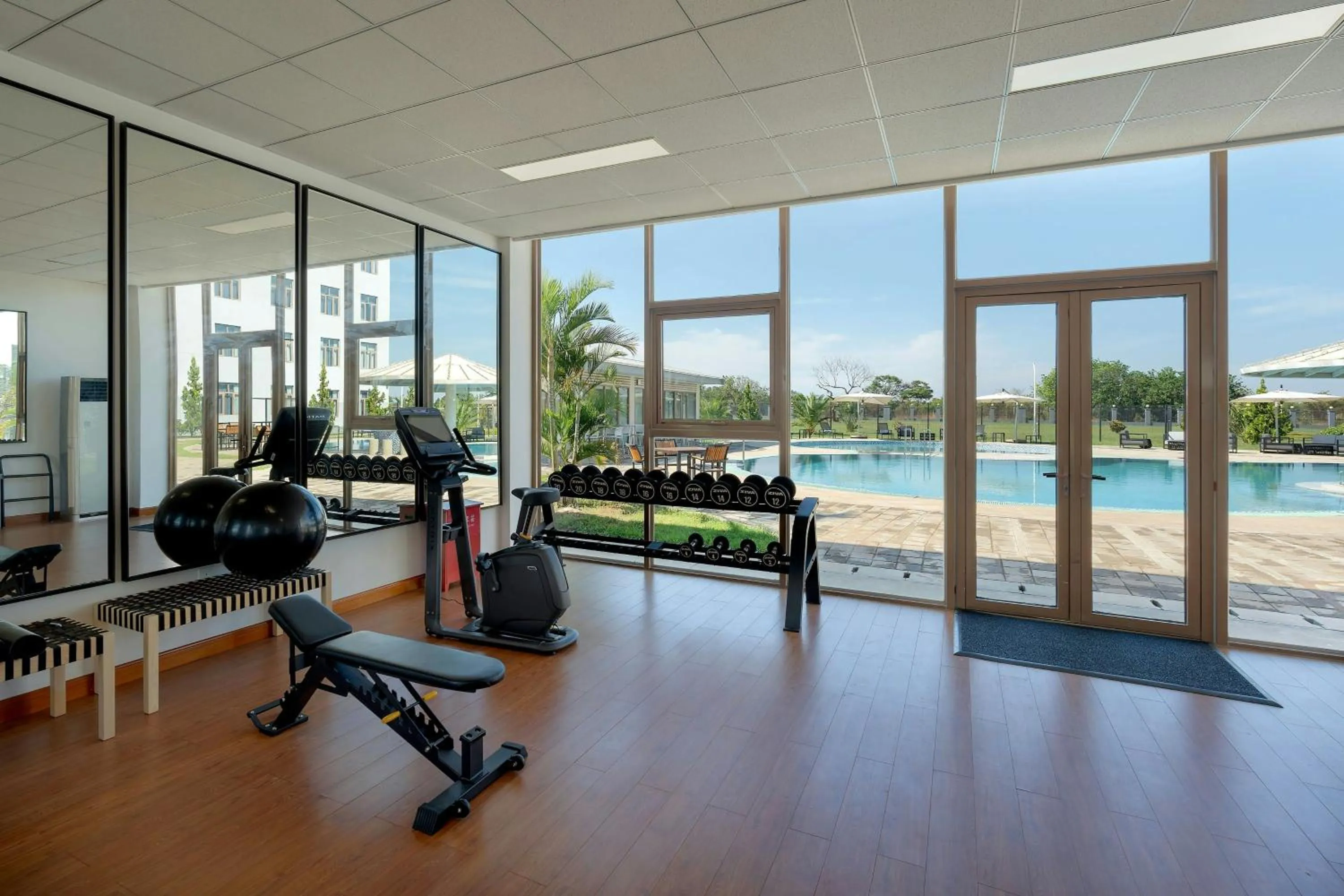 Fitness centre/facilities in Protea Hotel by Marriott Lusaka International Airport