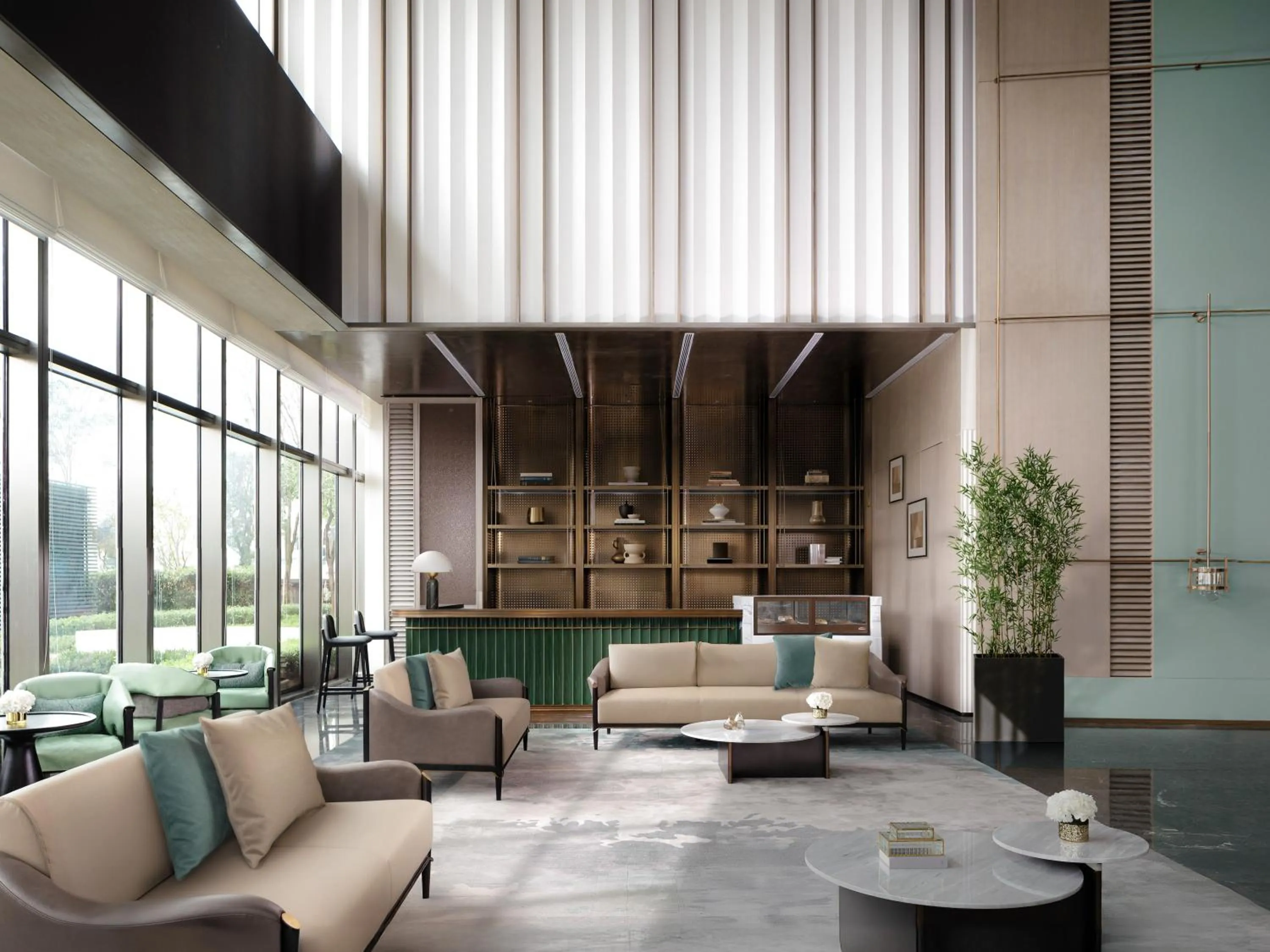 Lounge or bar in Cordis Shanghai Seaworld