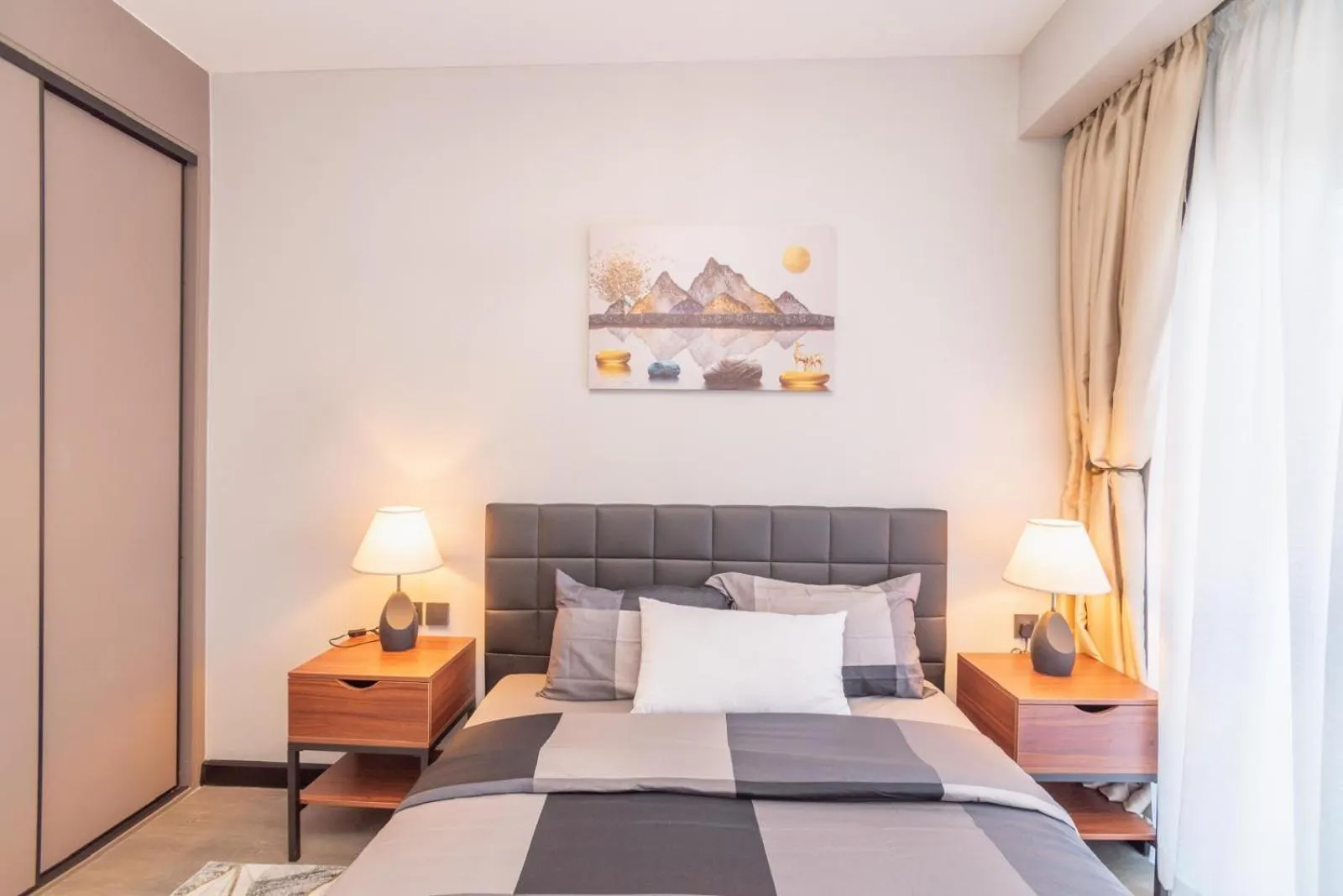 Bed in Escada Serviced Apartments