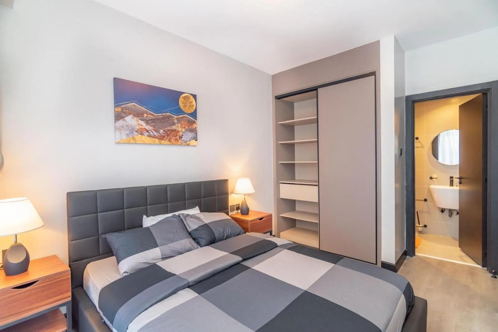 Bed in Escada Serviced Apartments