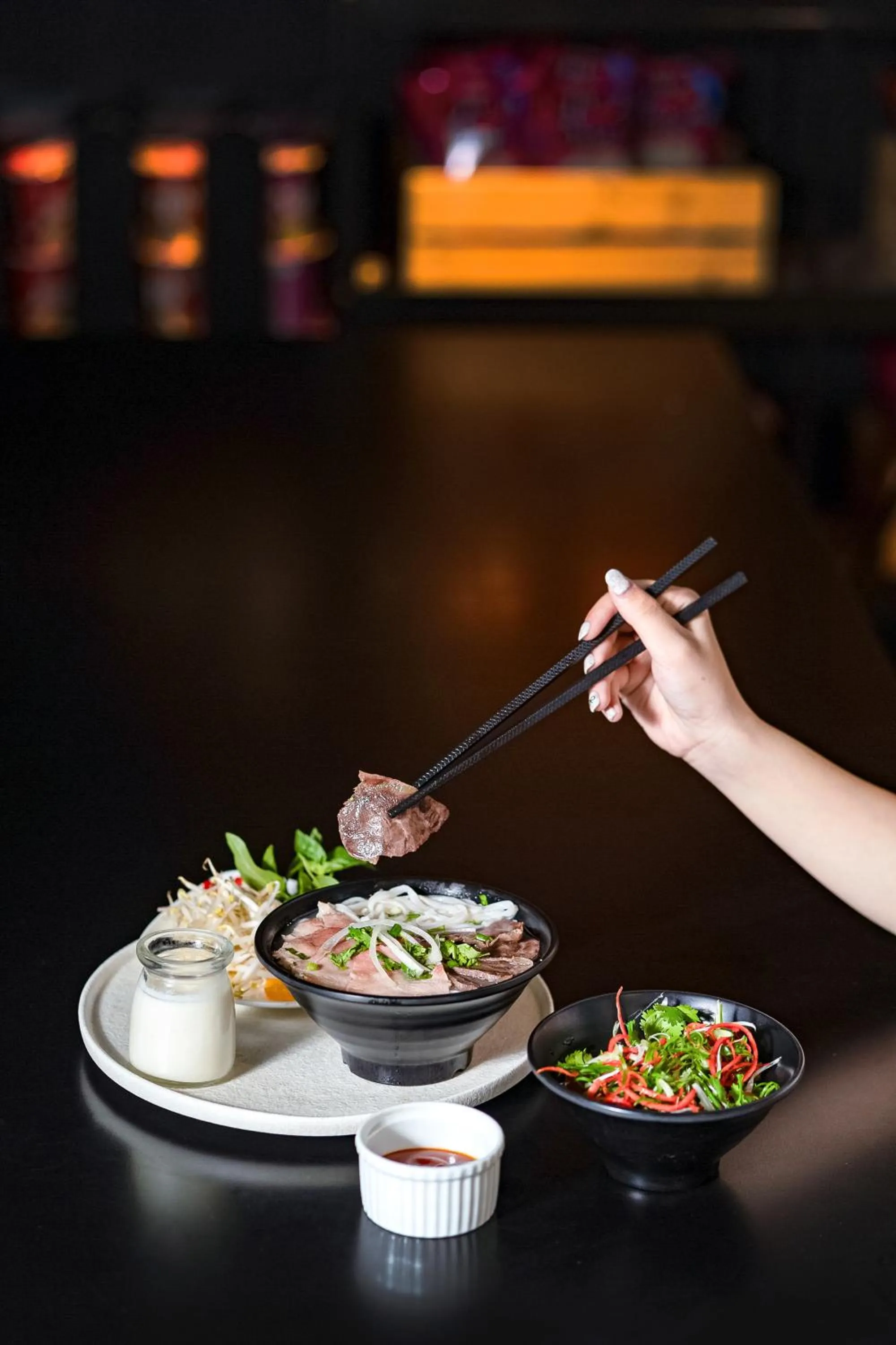 Food and drinks in The Hammock Hotel Ben Thanh