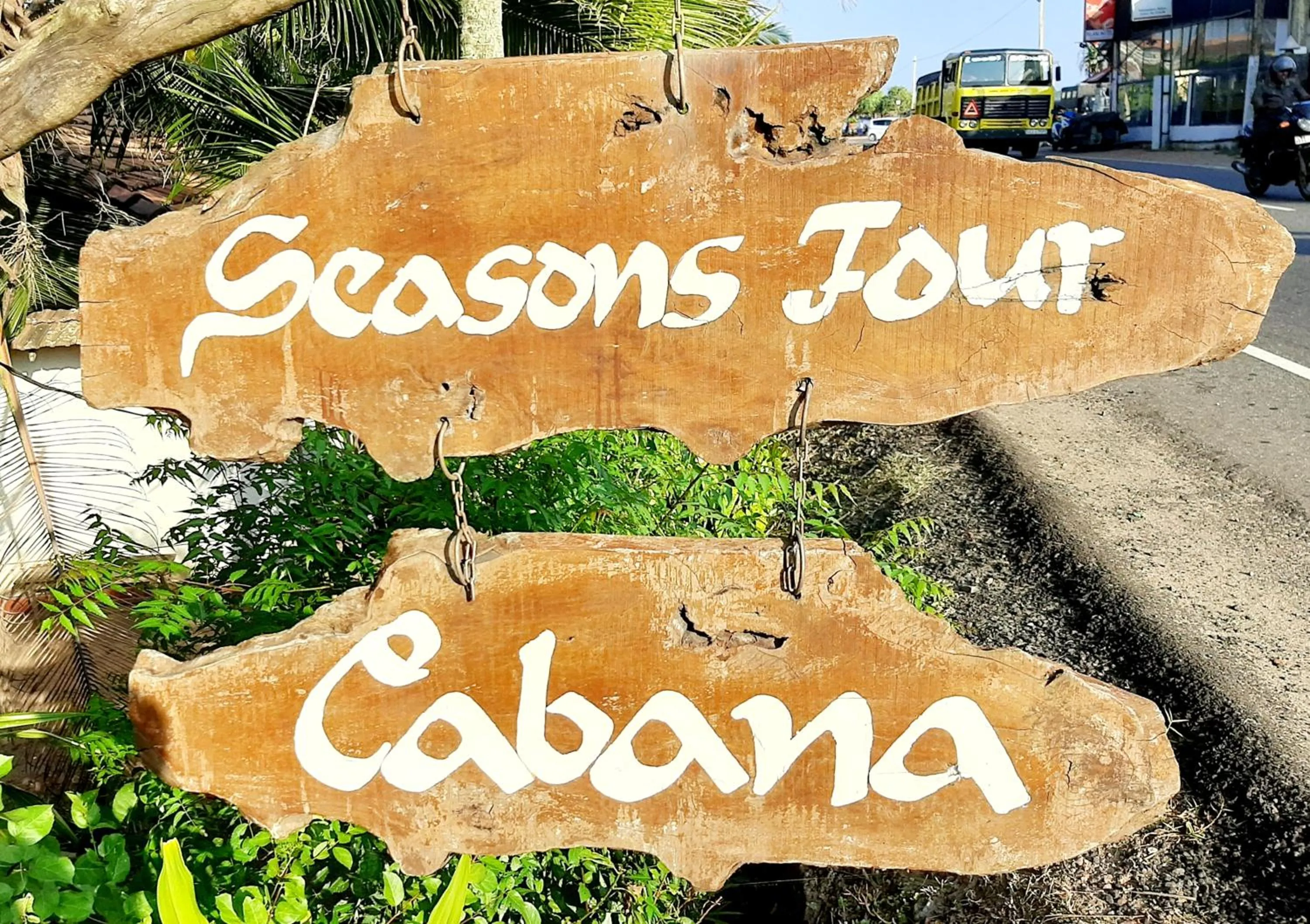 Property logo or sign in Seasons Four Mini Jungle Cabana