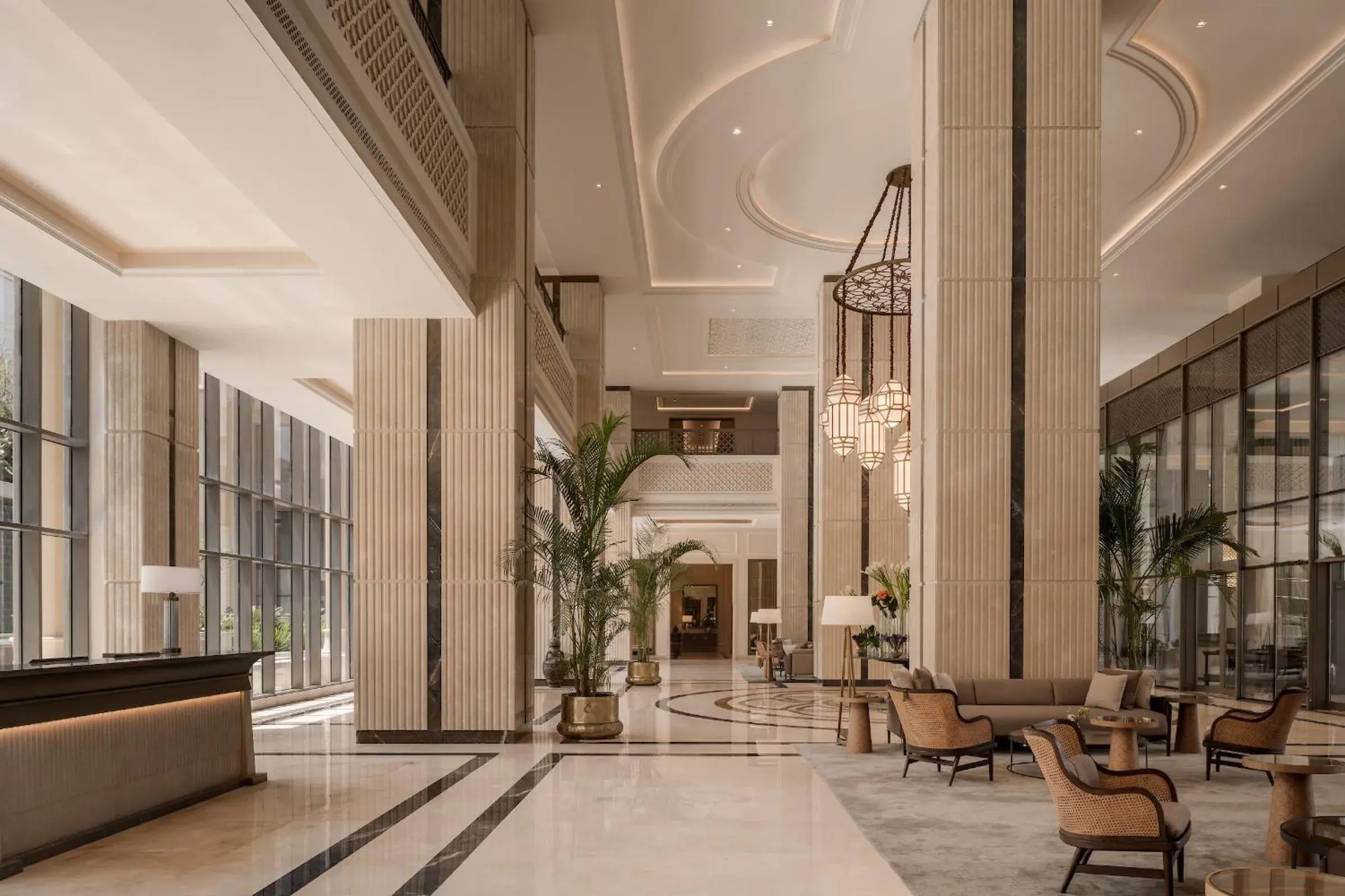 Lobby or reception in Giza Palace Hotel & Spa - The Leading Hotels Of The World Lobby or reception in Giza Palace Hotel & Spa - The Leading Hotels Of The World