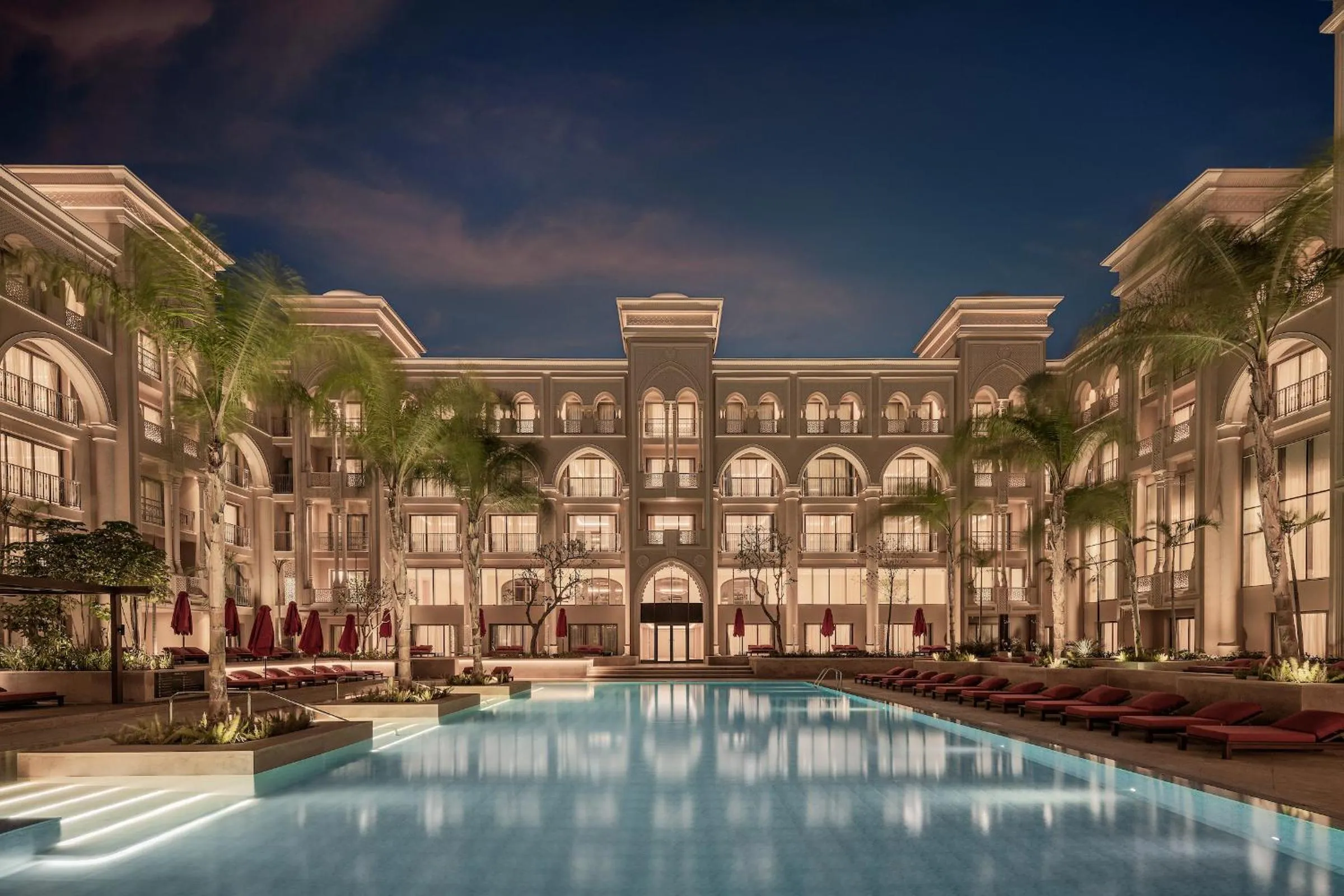 Pool view in Giza Palace Hotel & Spa - The Leading Hotels Of The World