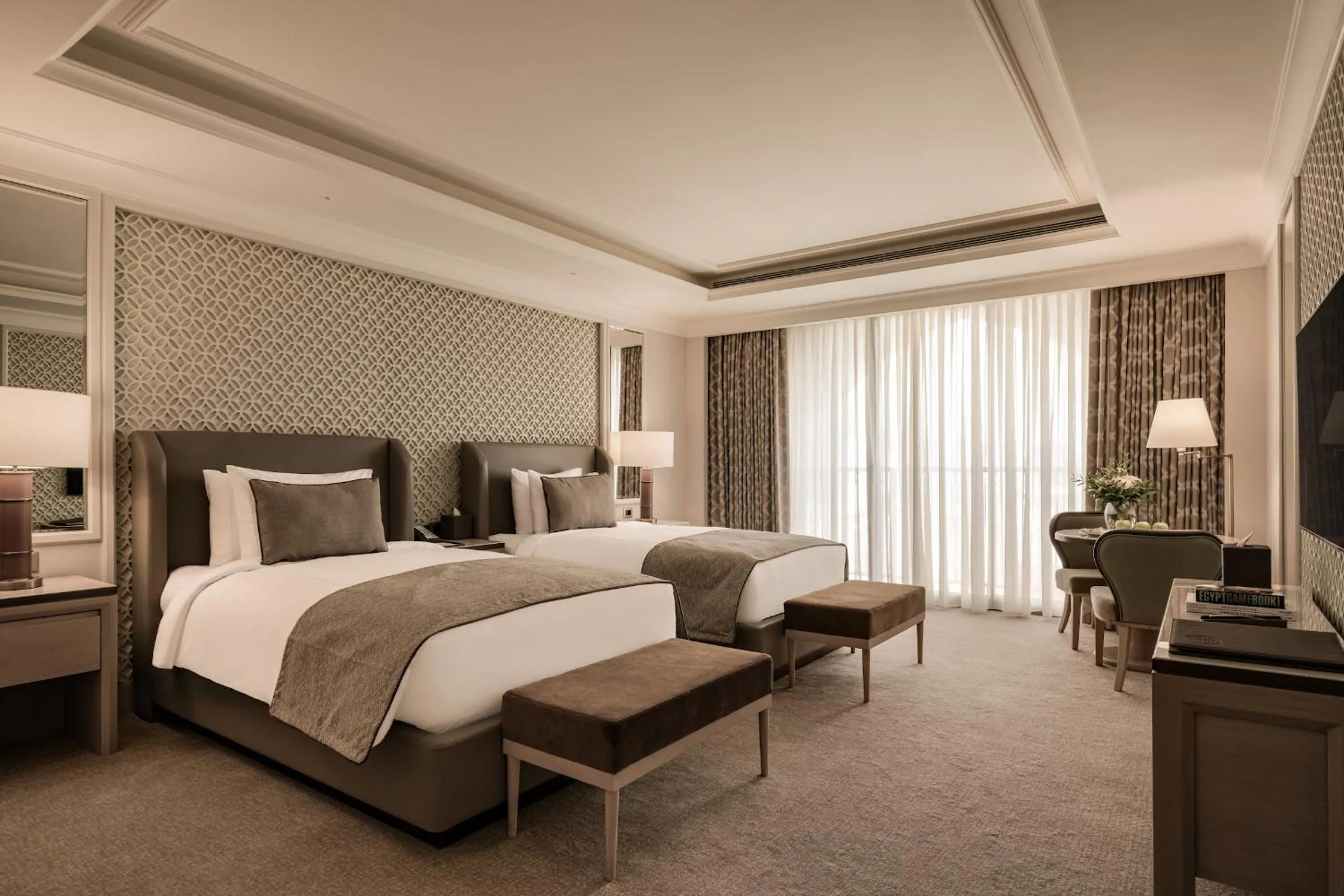 Bed in Giza Palace Hotel & Spa - The Leading Hotels Of The World