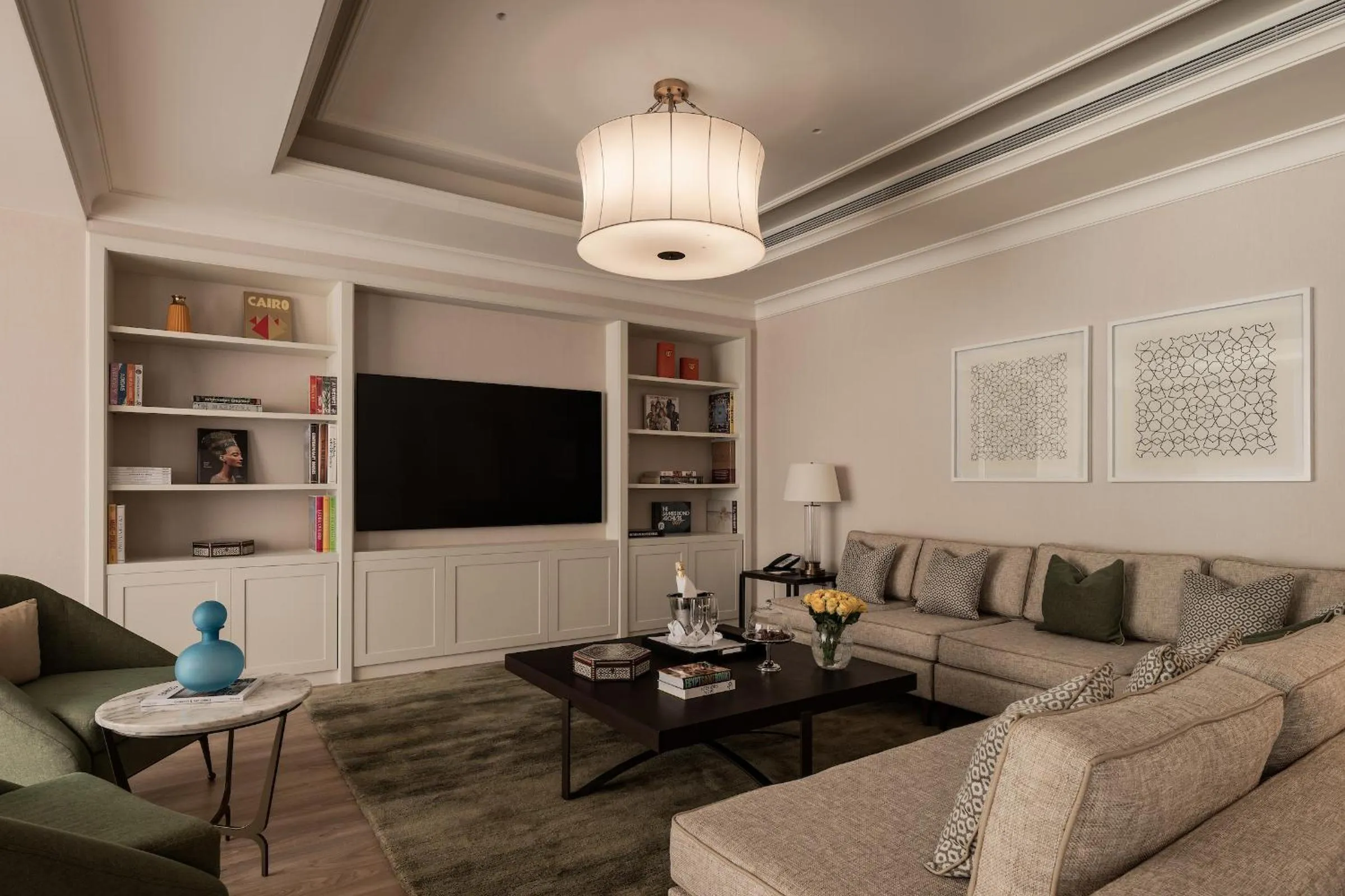 Living room in Giza Palace Hotel & Spa - The Leading Hotels Of The World