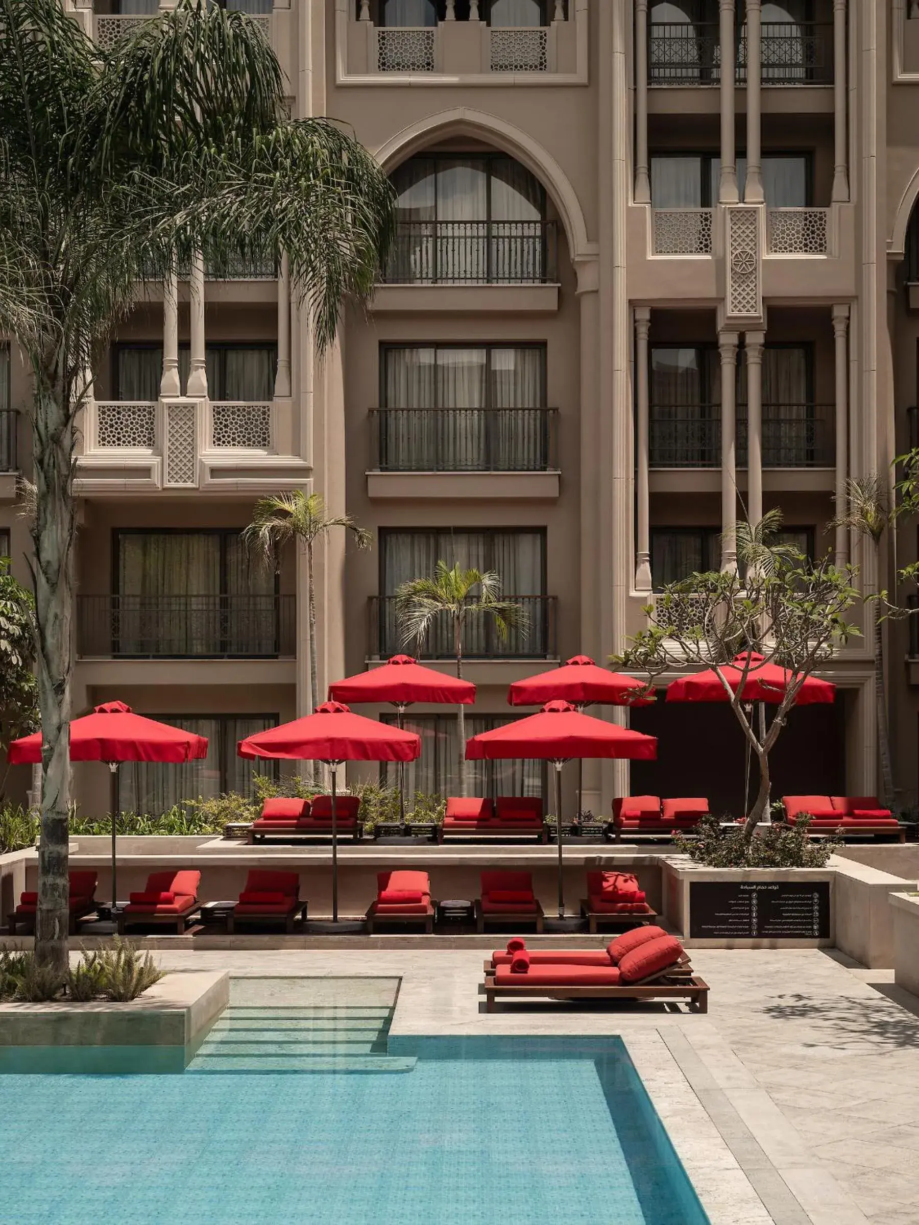 Swimming pool in Giza Palace Hotel & Spa - The Leading Hotels Of The World Swimming pool in Giza Palace Hotel & Spa - The Leading Hotels Of The World