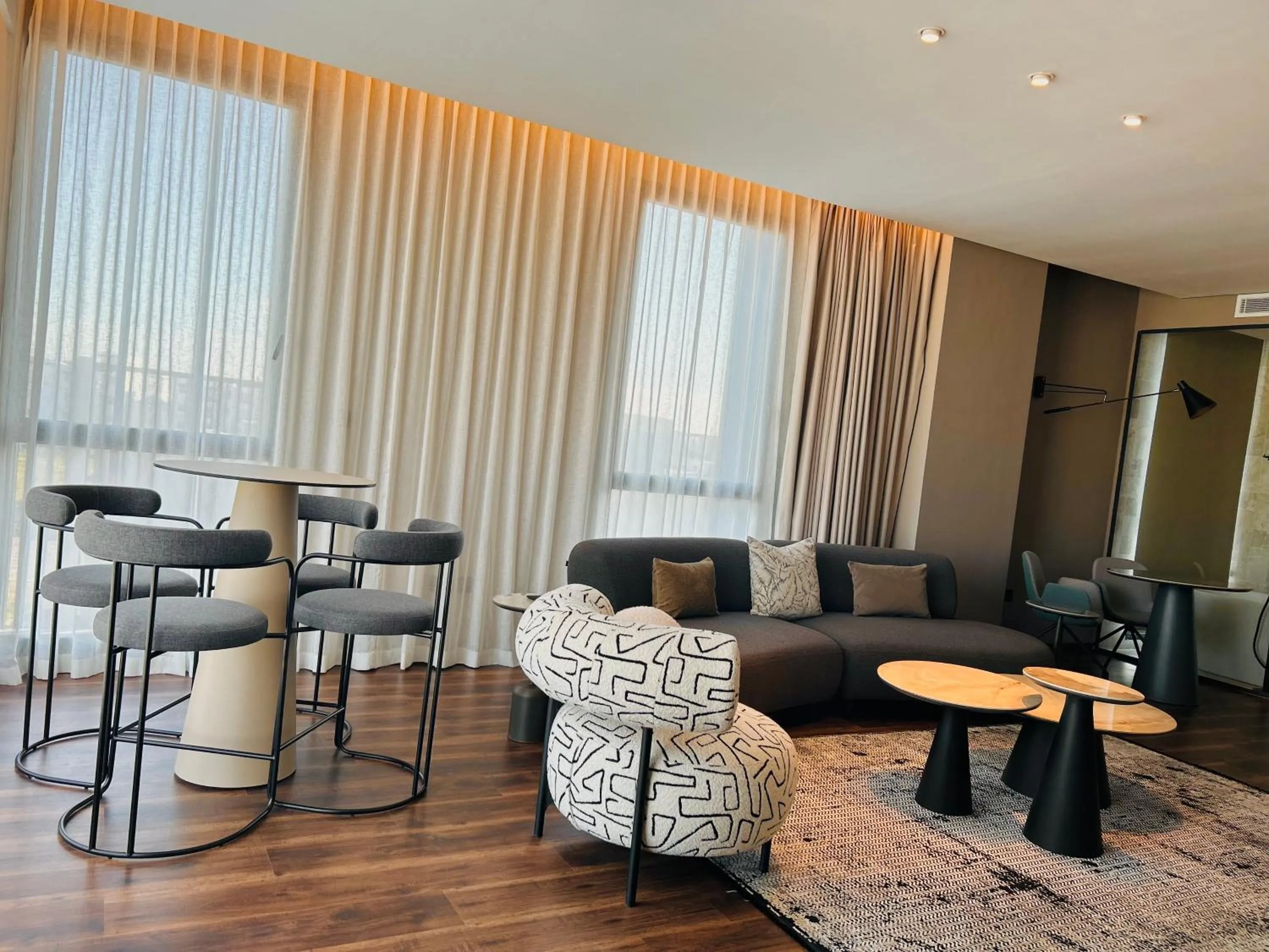 Seating area in The NINE Lifestyle Experience