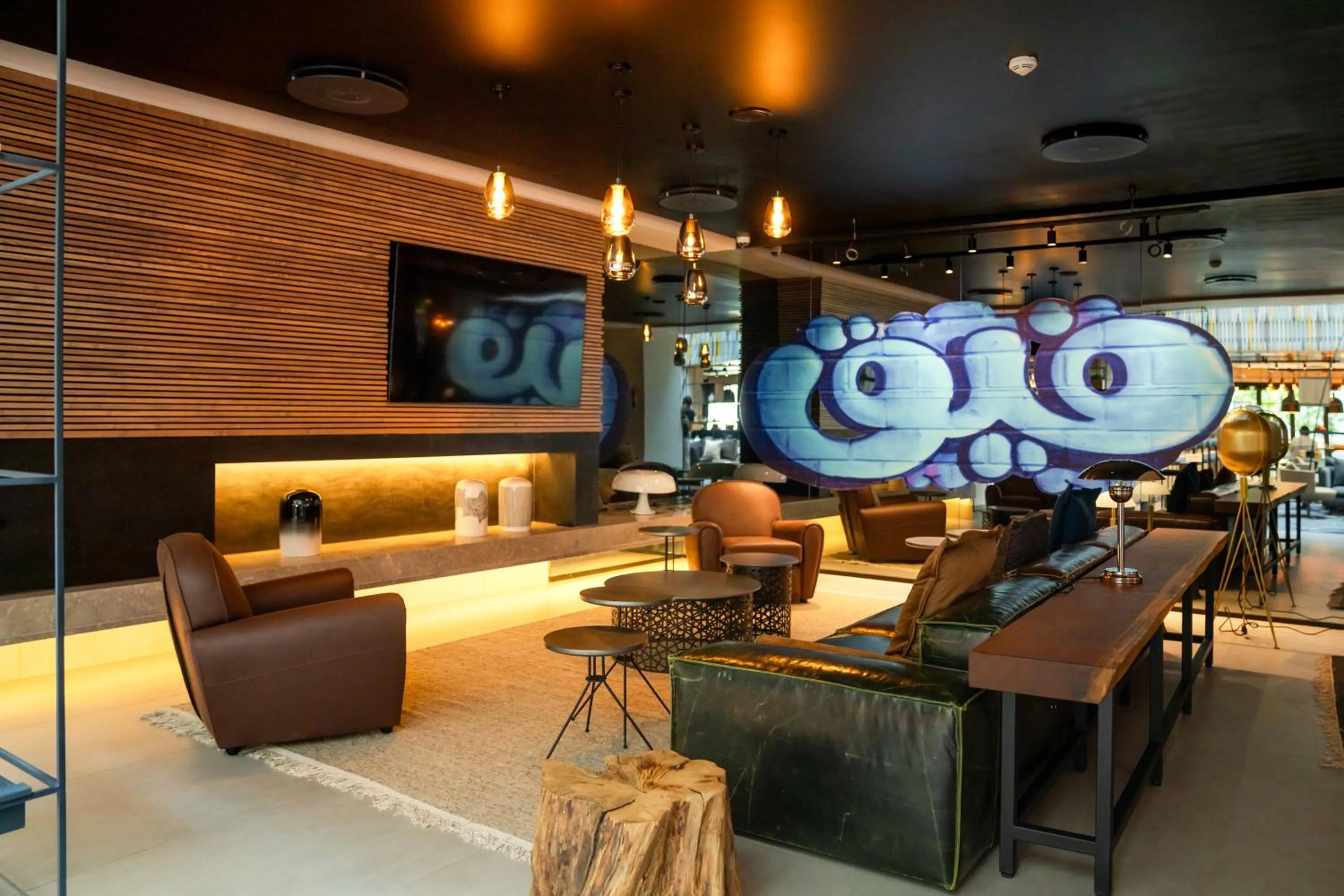 Communal lounge/ TV room in The NINE Lifestyle Experience