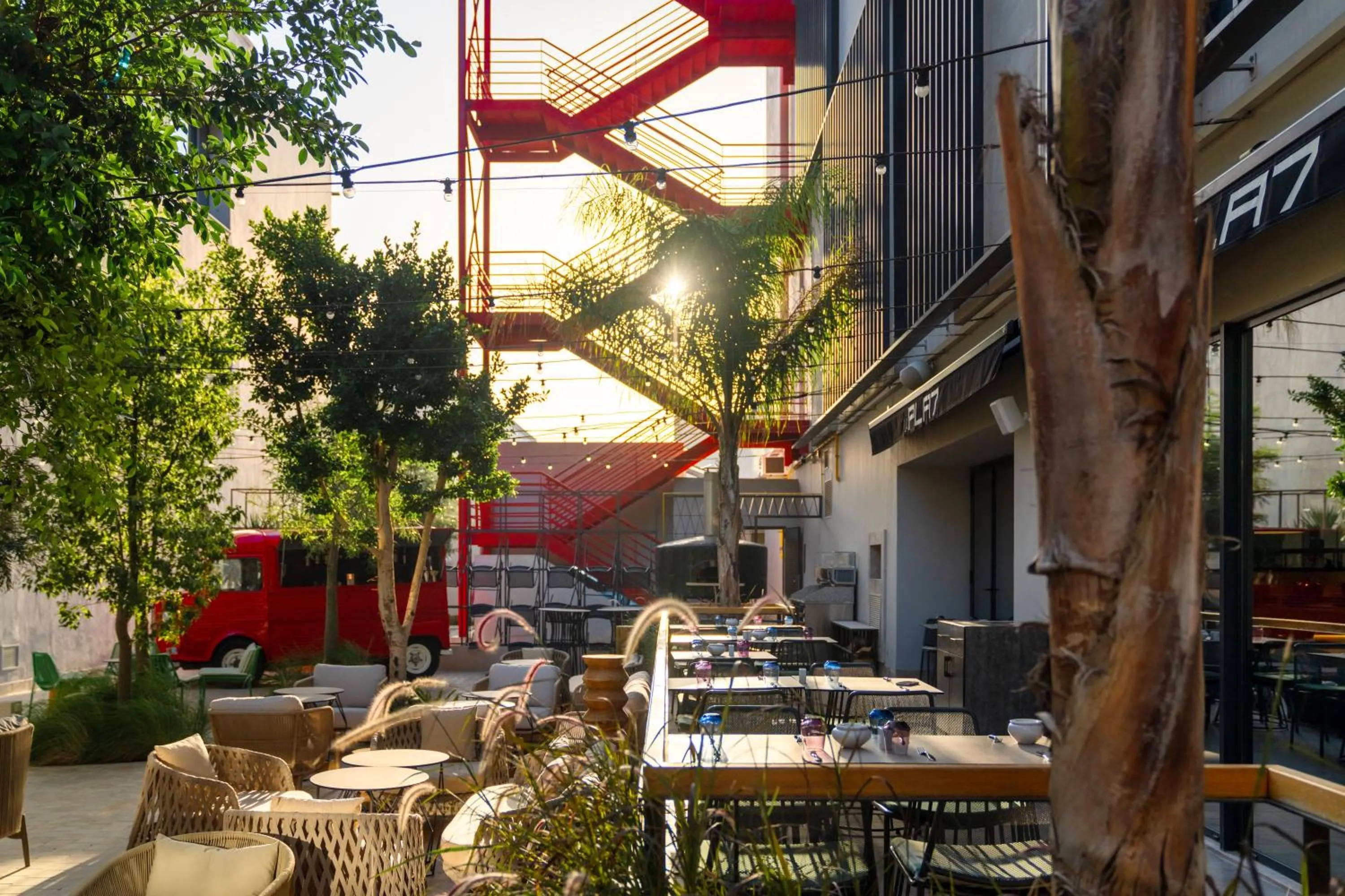 Patio in The NINE Lifestyle Experience