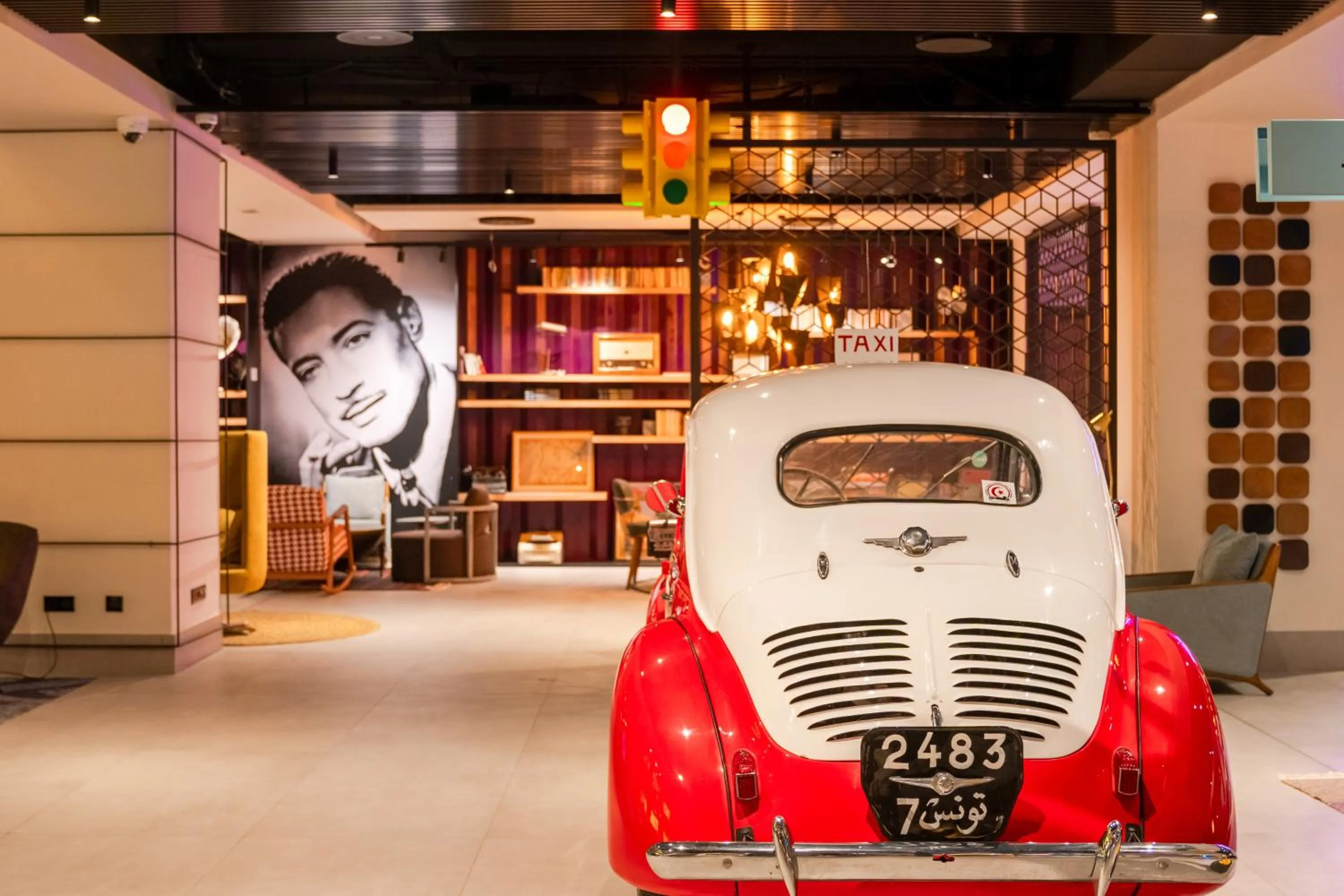 Decorative detail in The NINE Lifestyle Experience