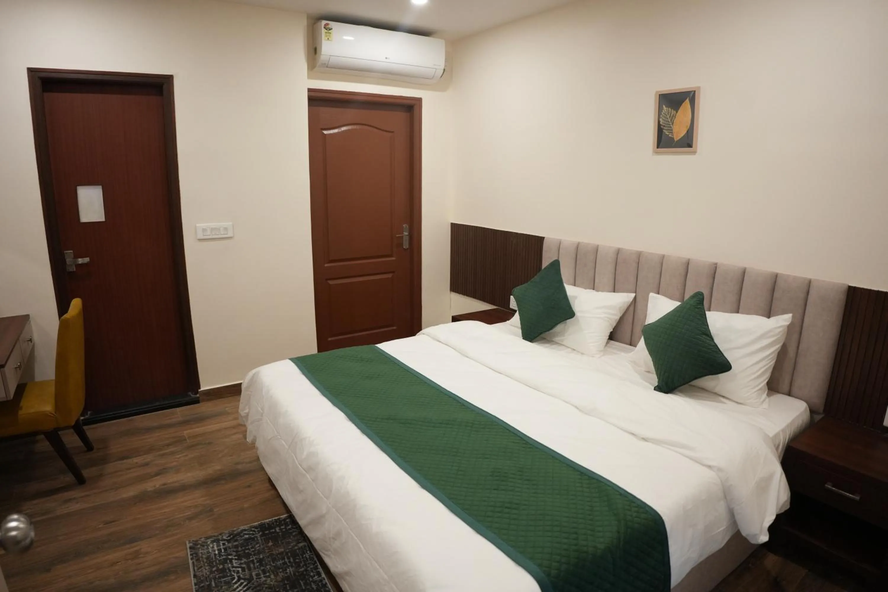 Bed in AK Castle Suites