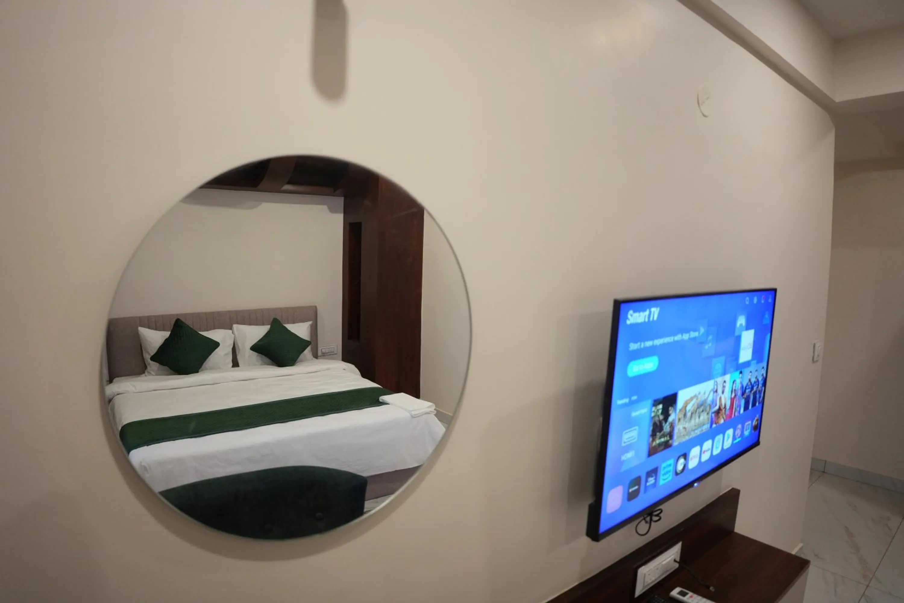 Bed in AK Castle Suites