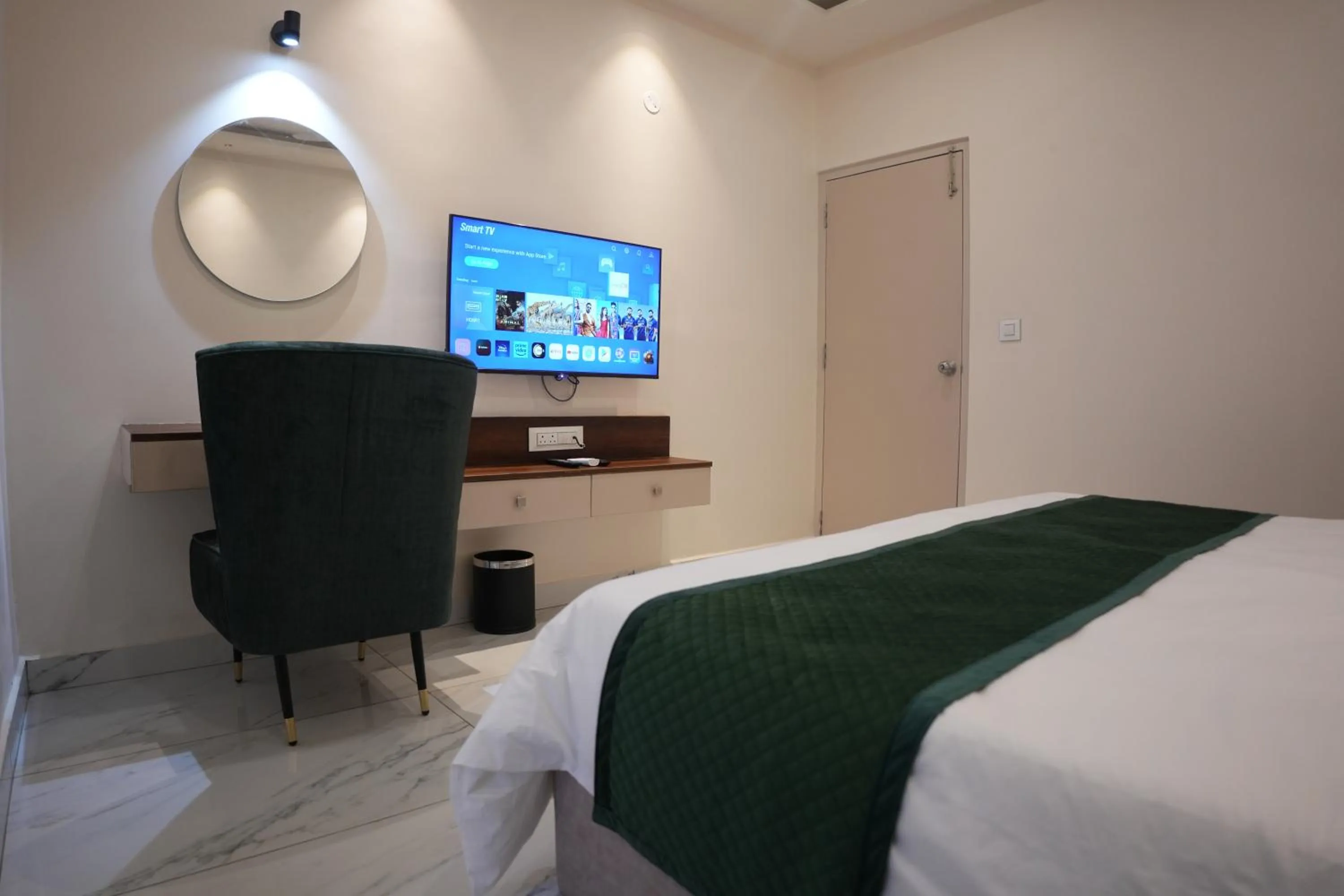 Bed in AK Castle Suites