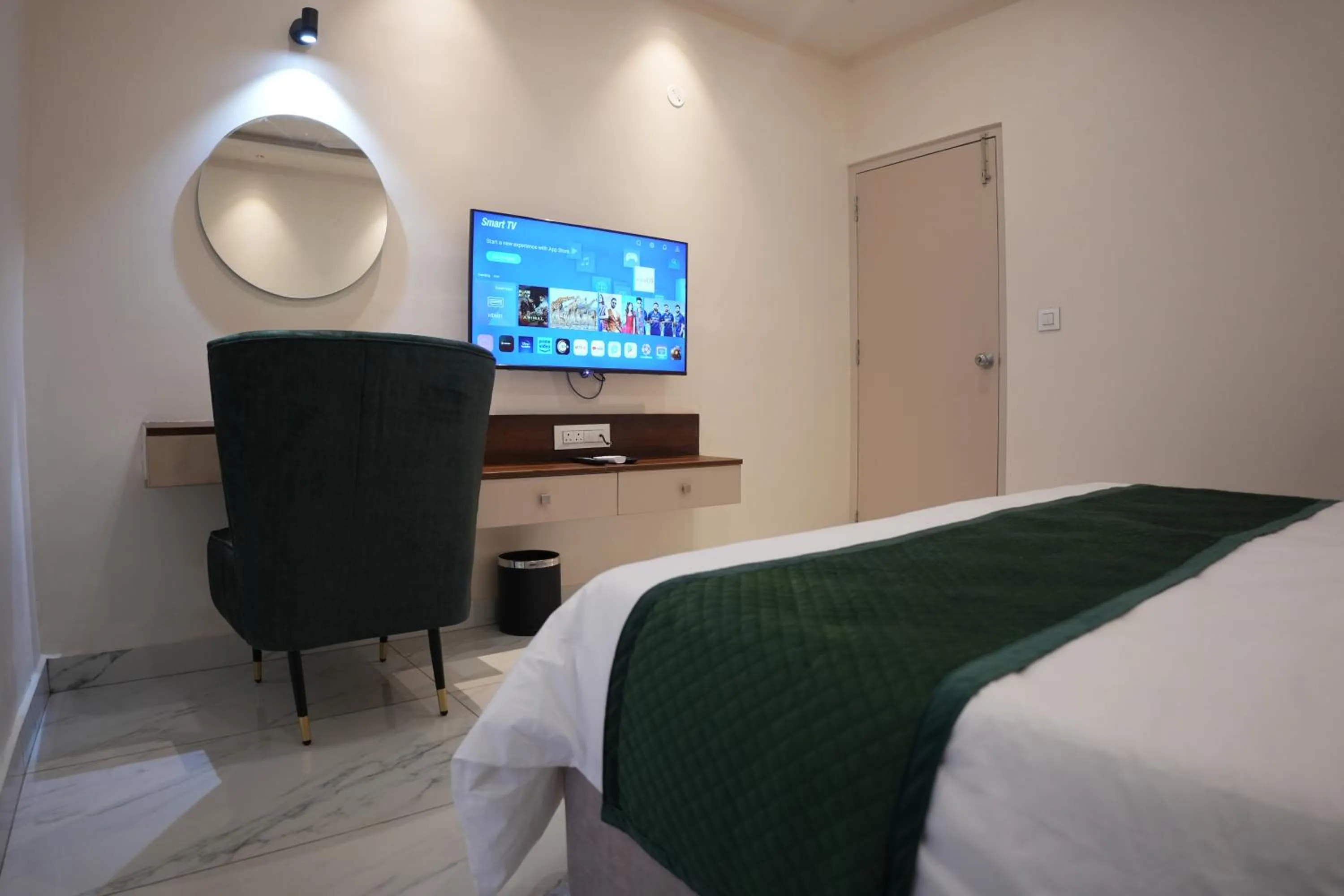 Bed in AK Castle Suites