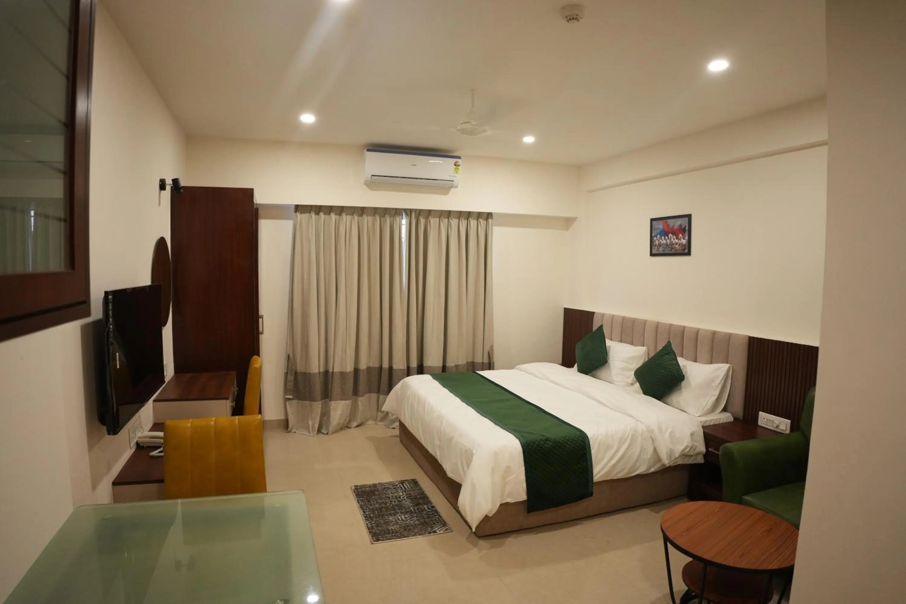 Bed in AK Castle Suites