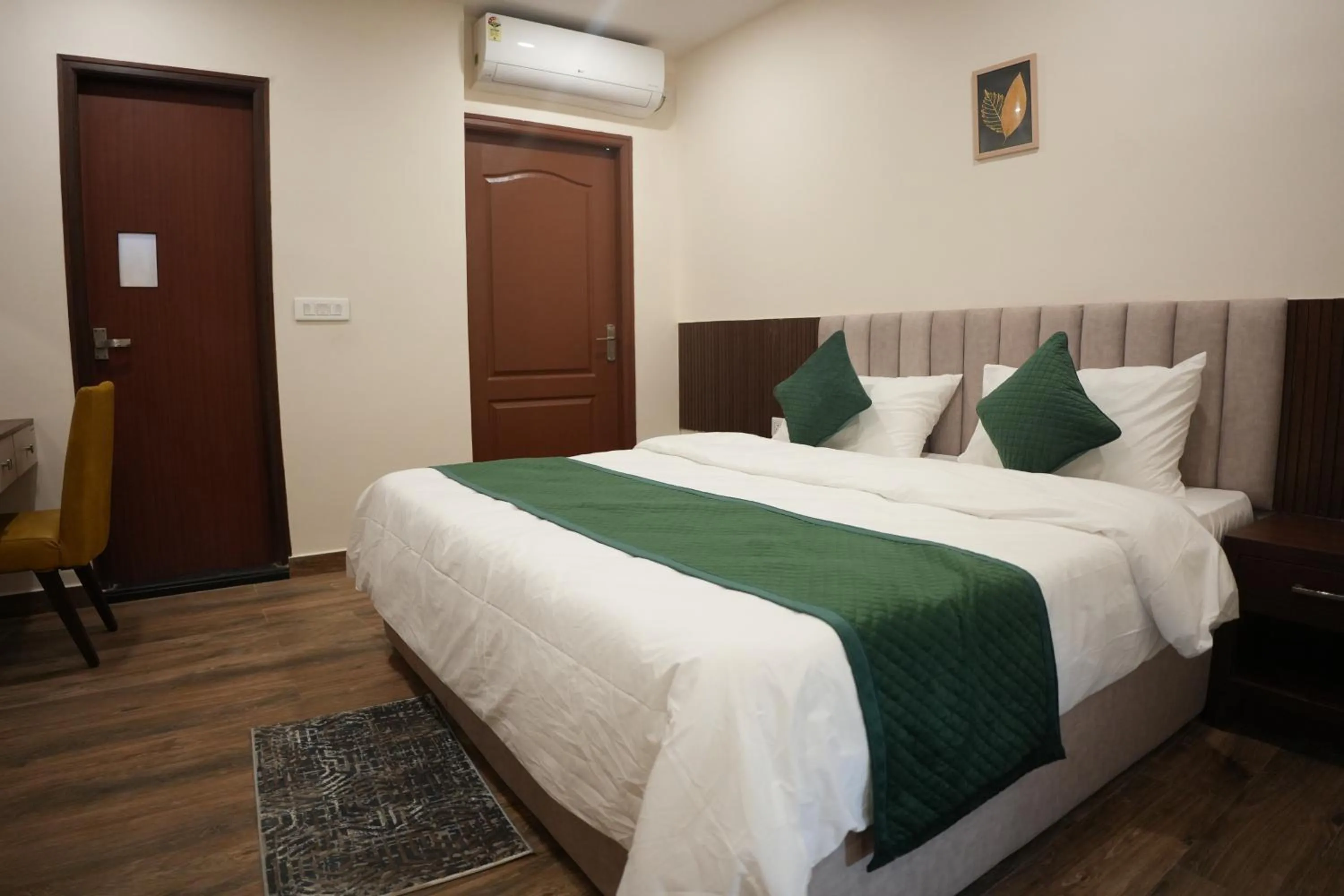 Bed in AK Castle Suites