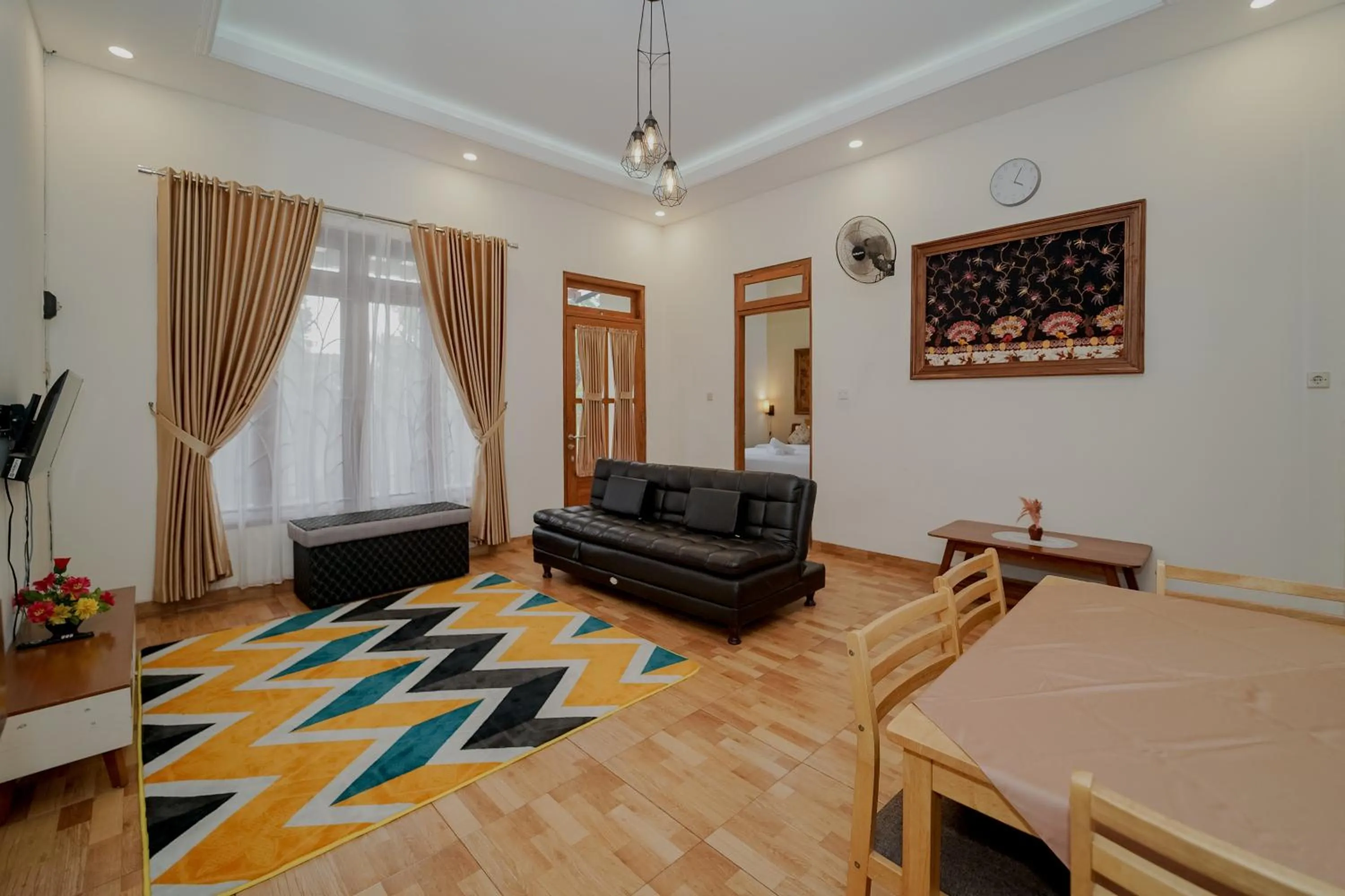 Living room in Villa D'Maguwo Suites