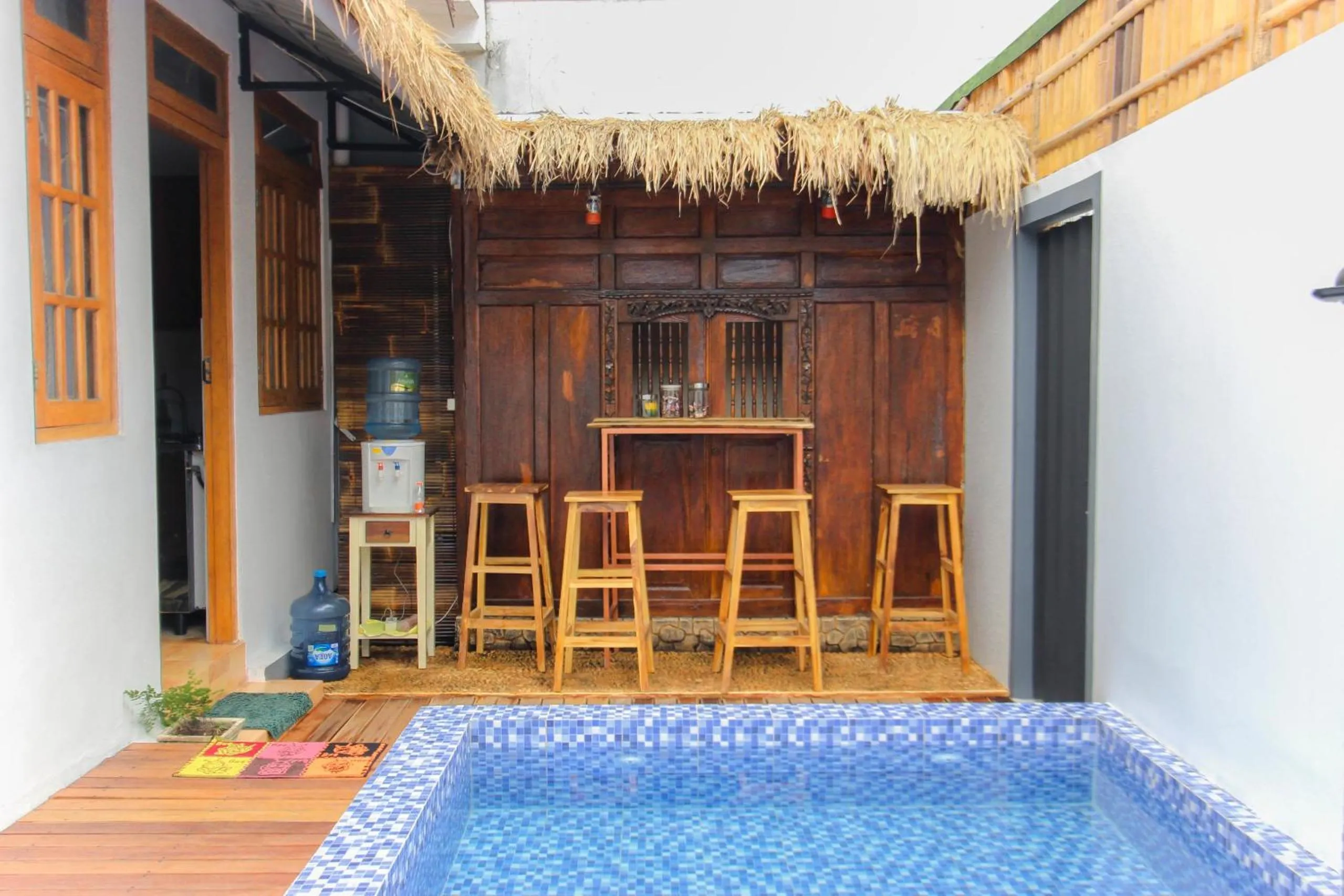 Patio in Villa D'Maguwo Suites