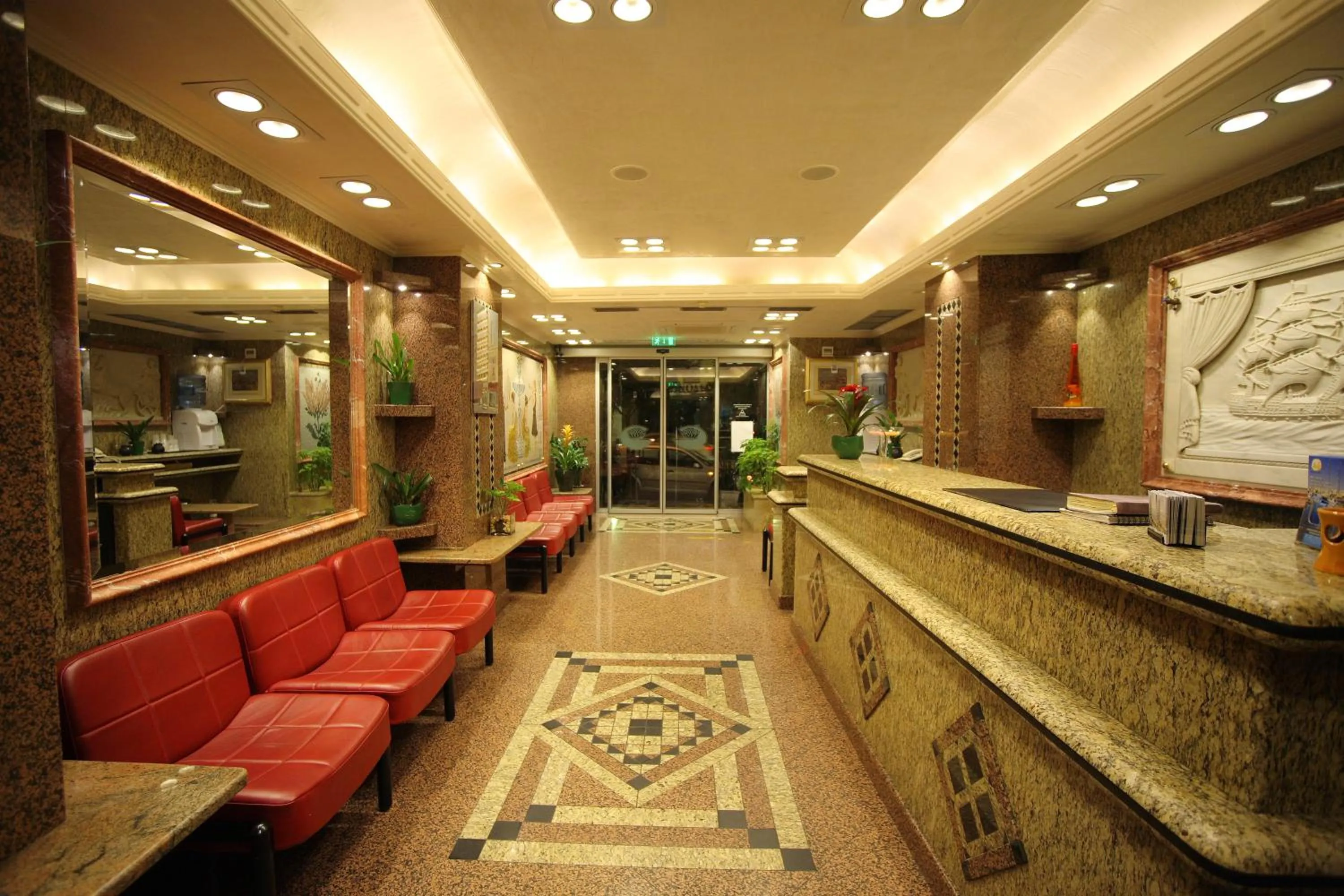 Lobby or reception in Noufara