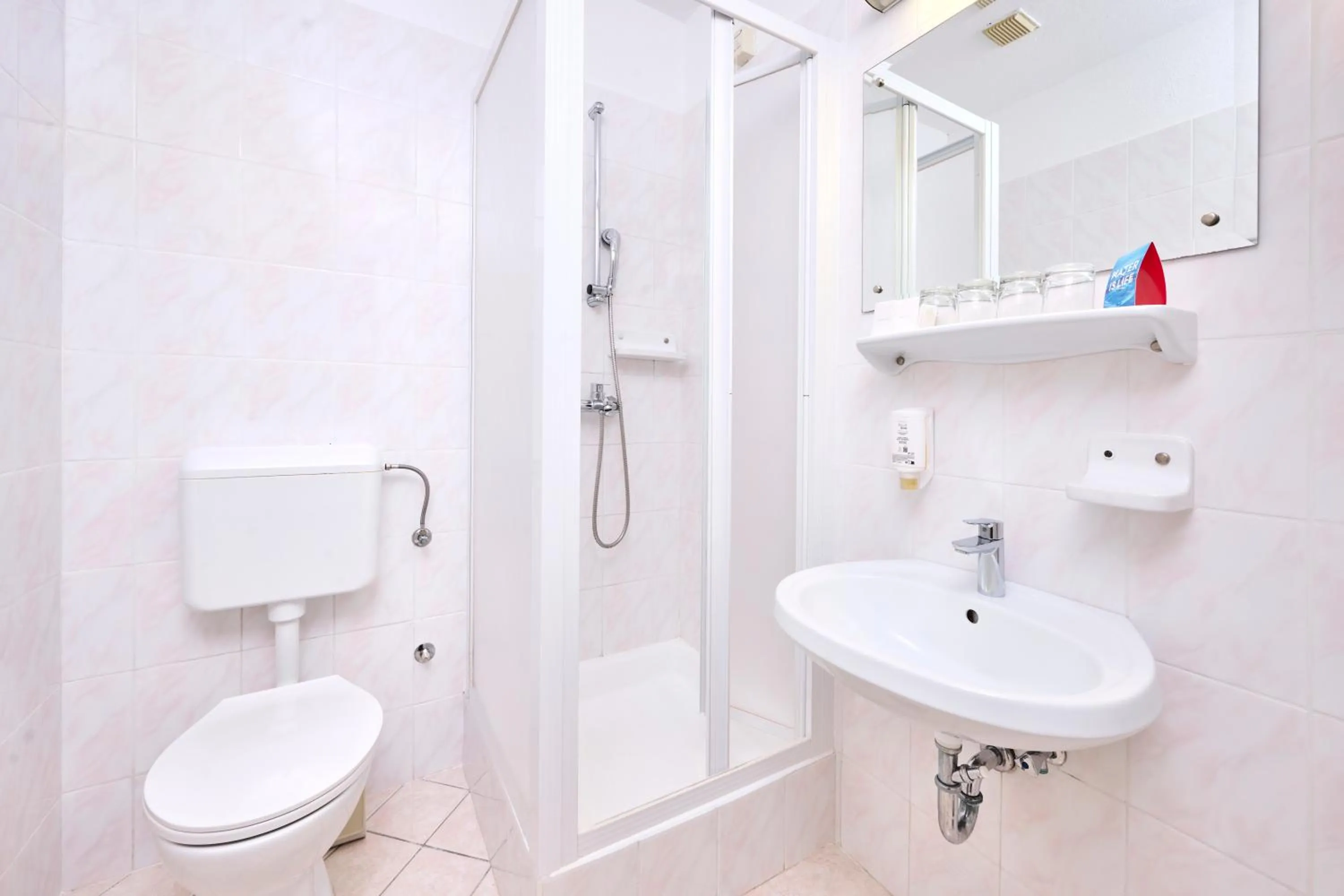 Bathroom in Apartments Galijot Plava Laguna