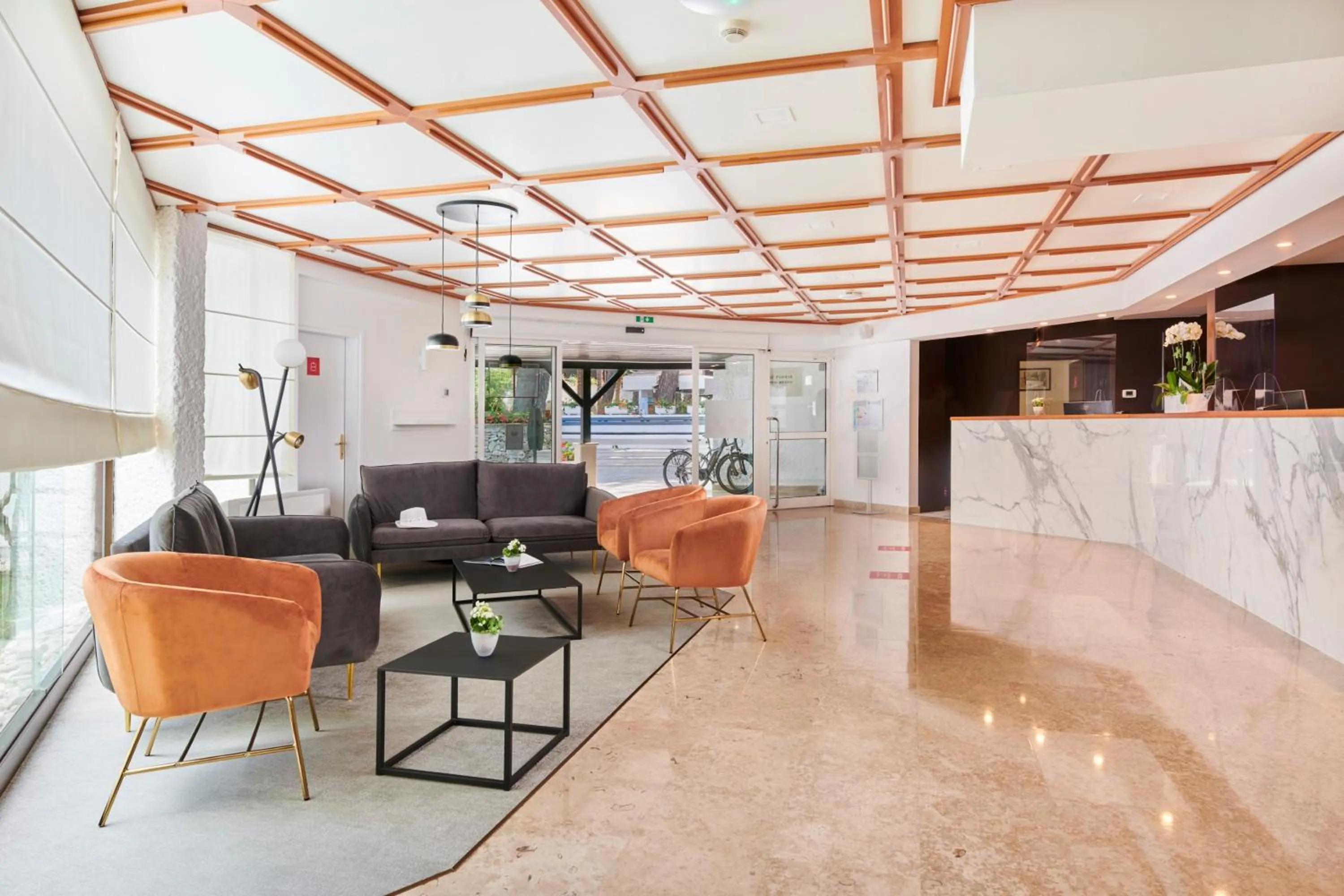 Lobby or reception in Apartments Galijot Plava Laguna