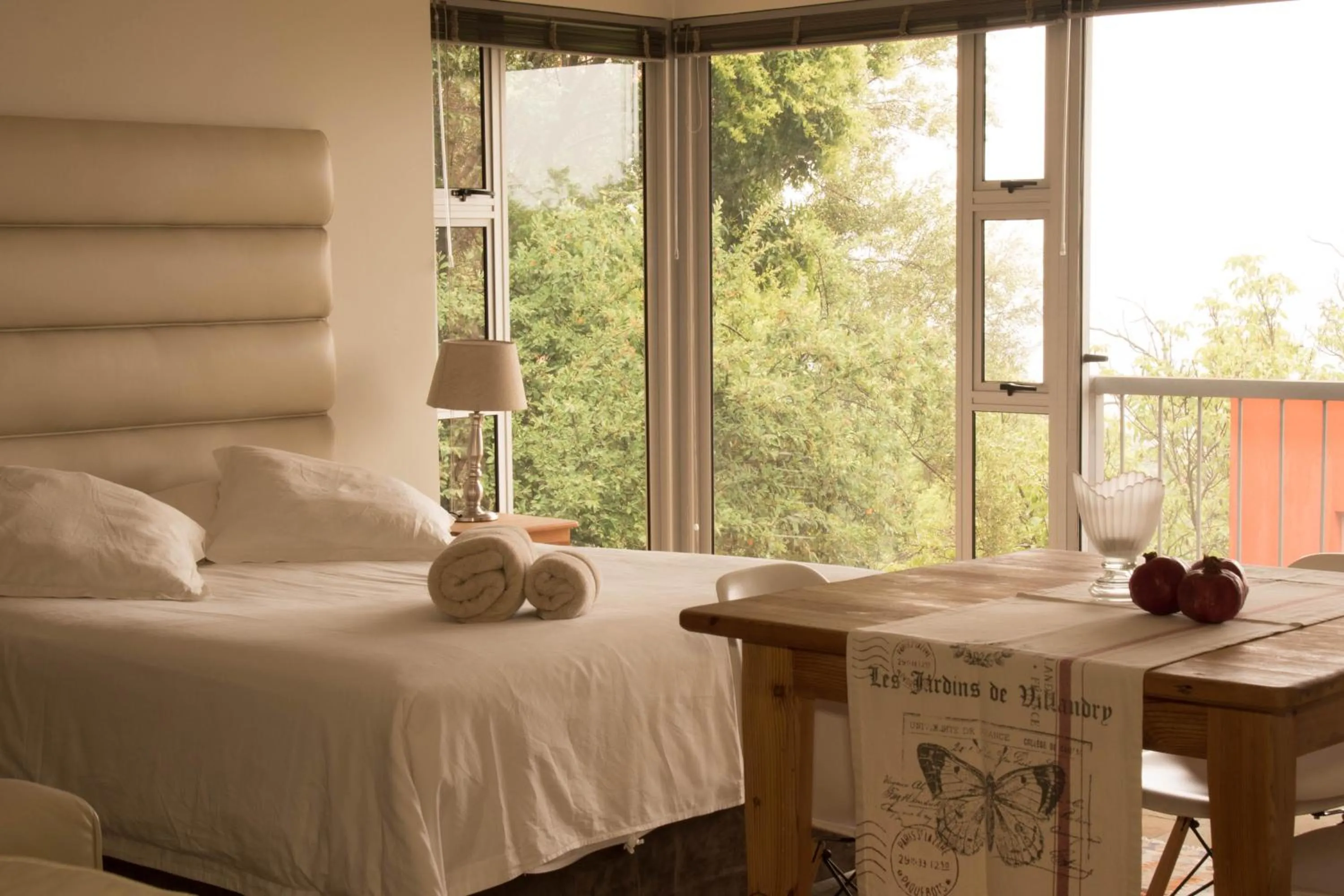 Bedroom, Bed in Orangerie Guest House