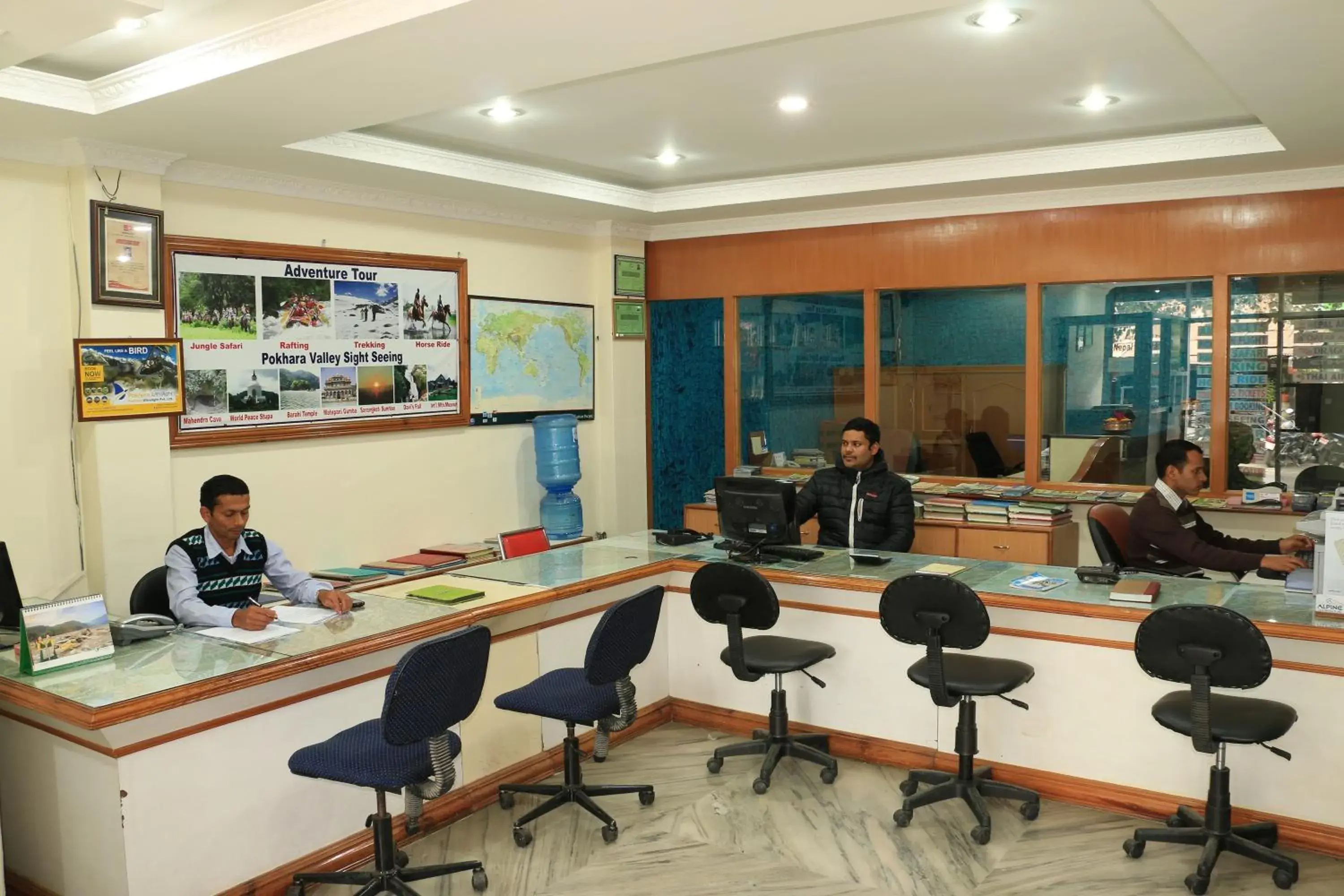 Lobby or reception in Hotel Adam Lobby or reception in Hotel Adam