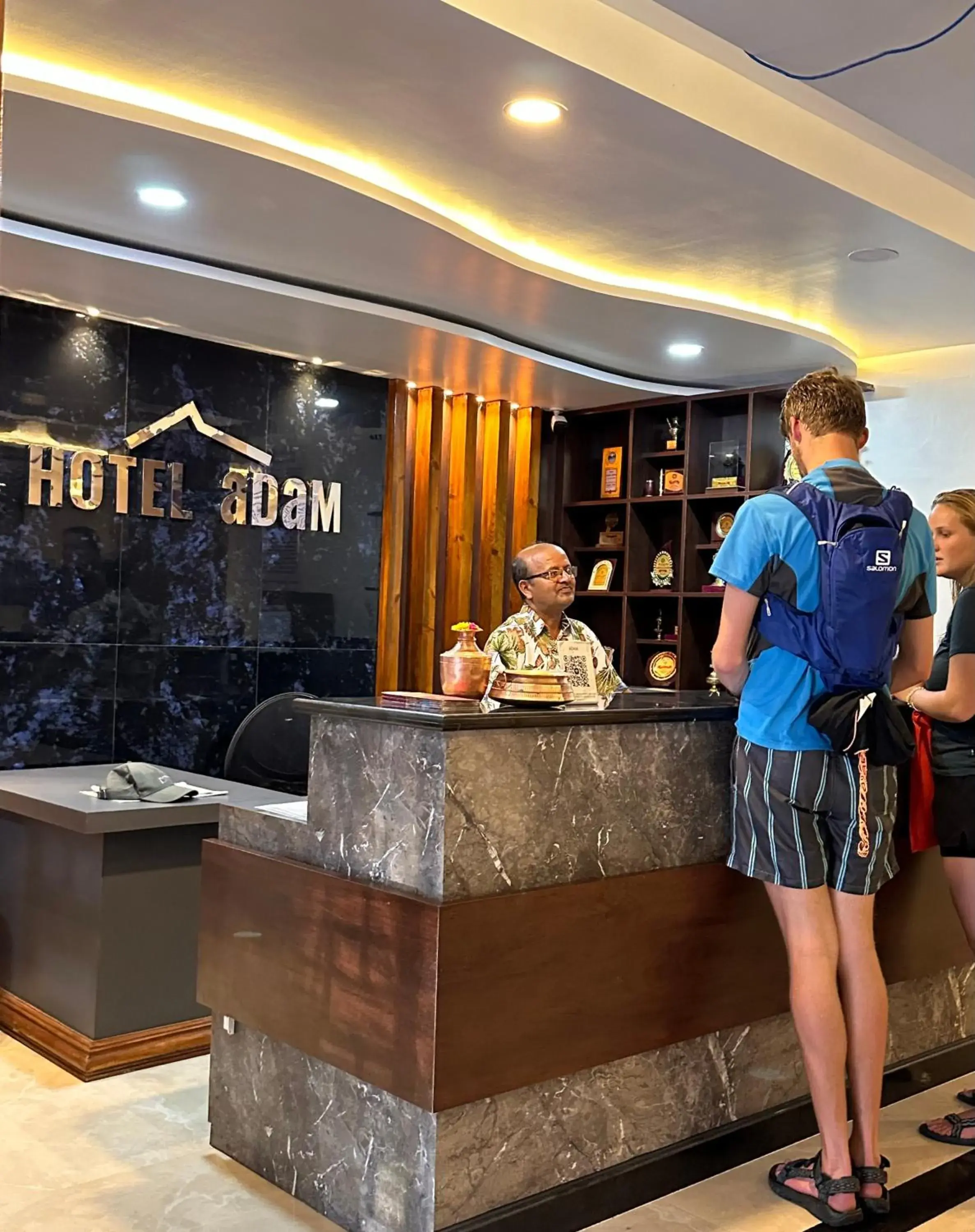 Lobby or reception in Hotel Adam Lobby or reception in Hotel Adam