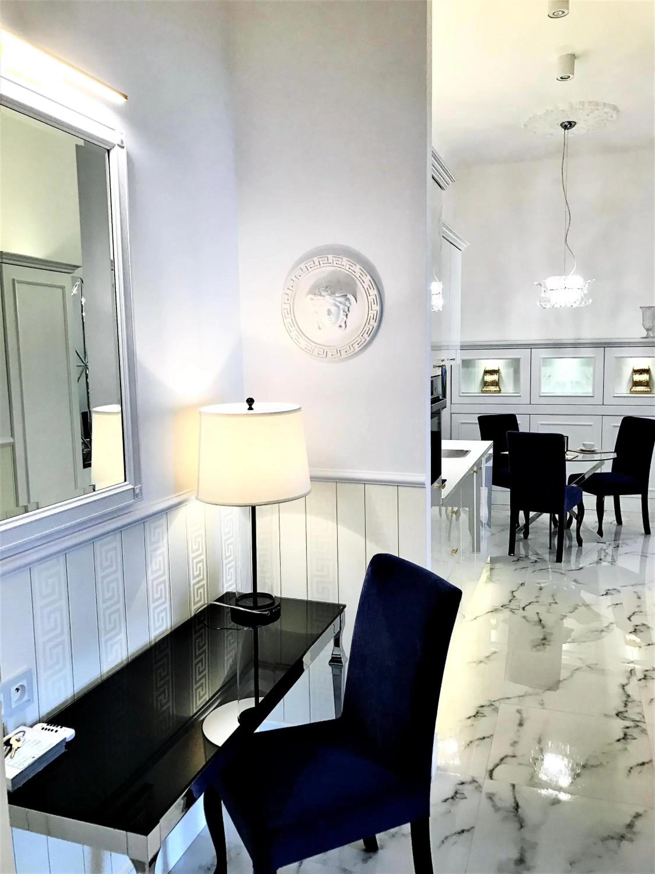 Dining area in MONDRIAN Luxury Suites & Apartments Market Square IV