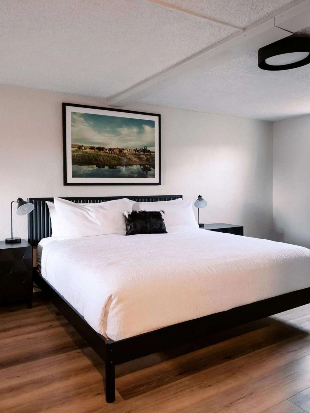 Bed in Western Lodge