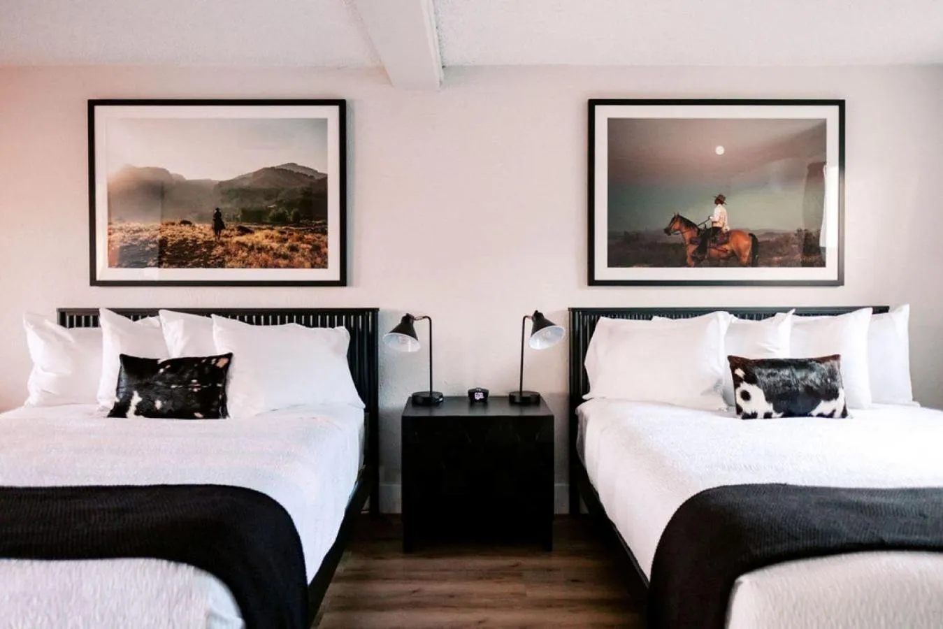 Bed in Western Lodge