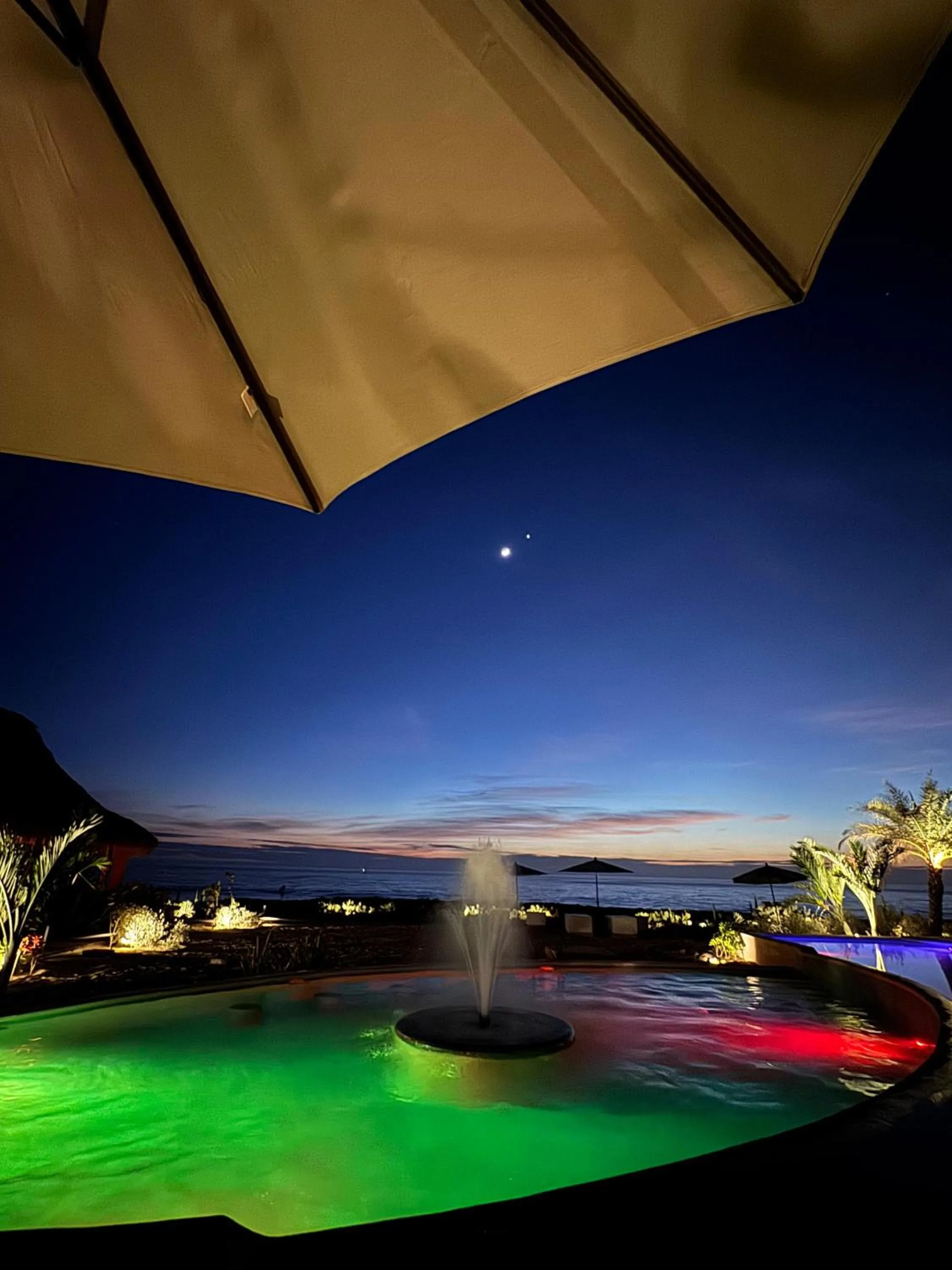 Night in Lu Vee Oasis