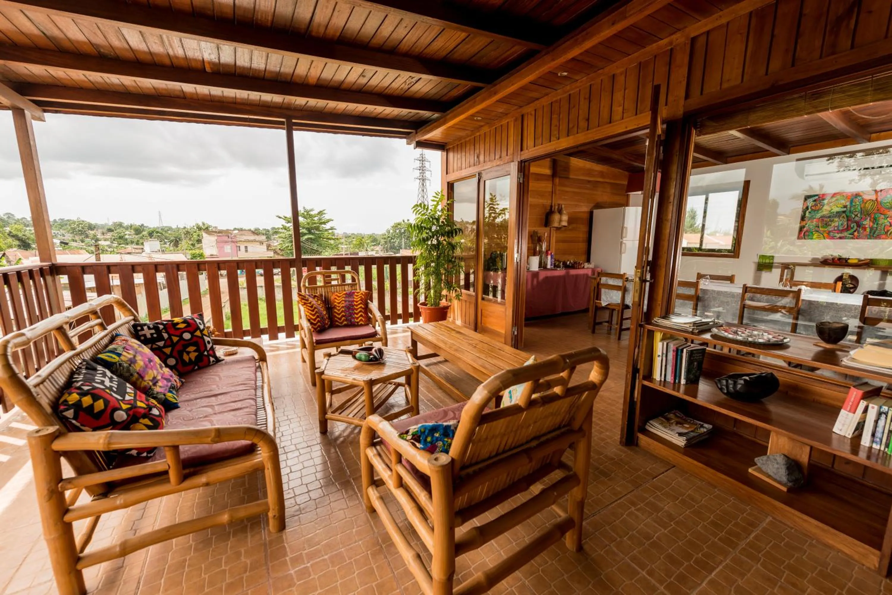 Balcony/Terrace in Sweet Guest House