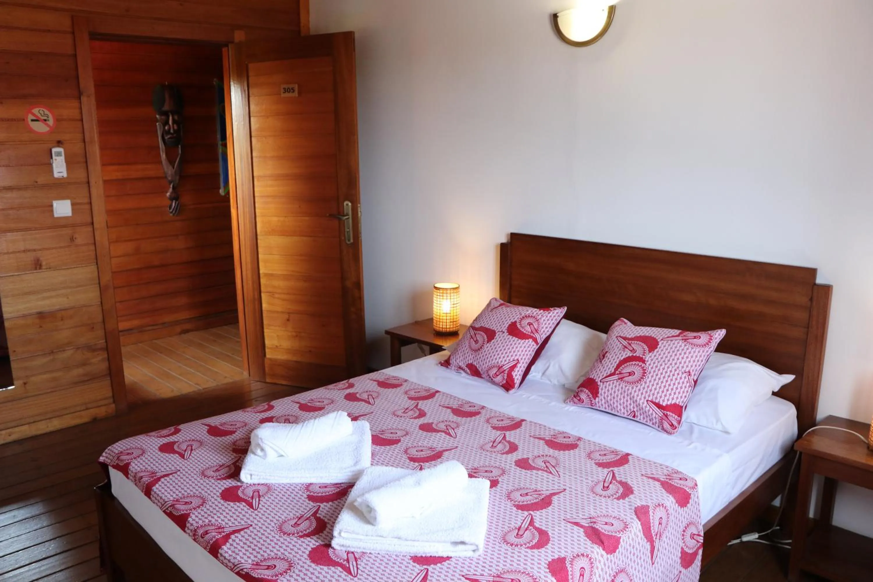 Bed in Sweet Guest House