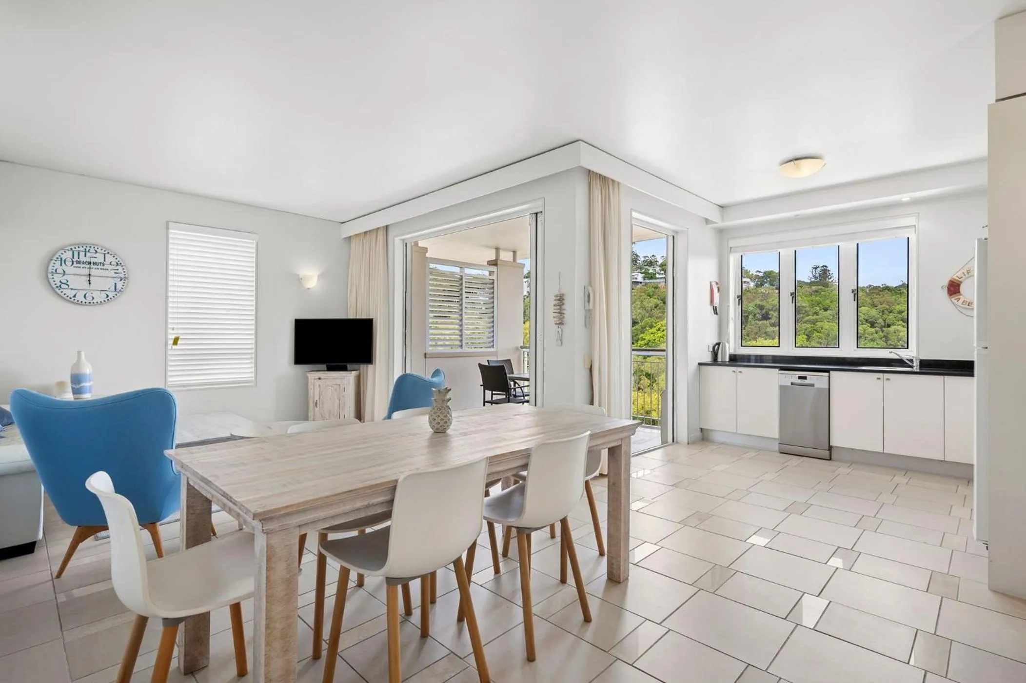 Dining area in Hastings Suites by Stay Noosa