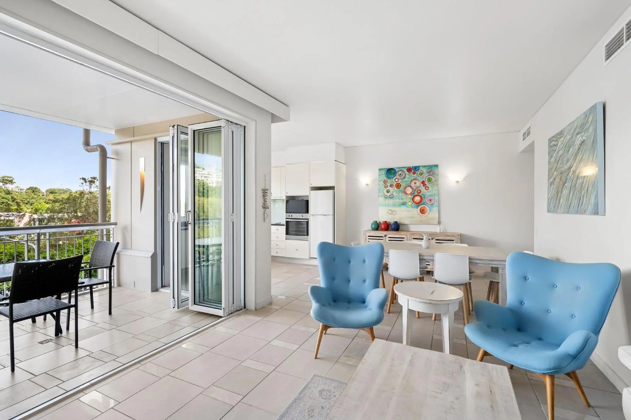 Living room in Hastings Suites by Stay Noosa