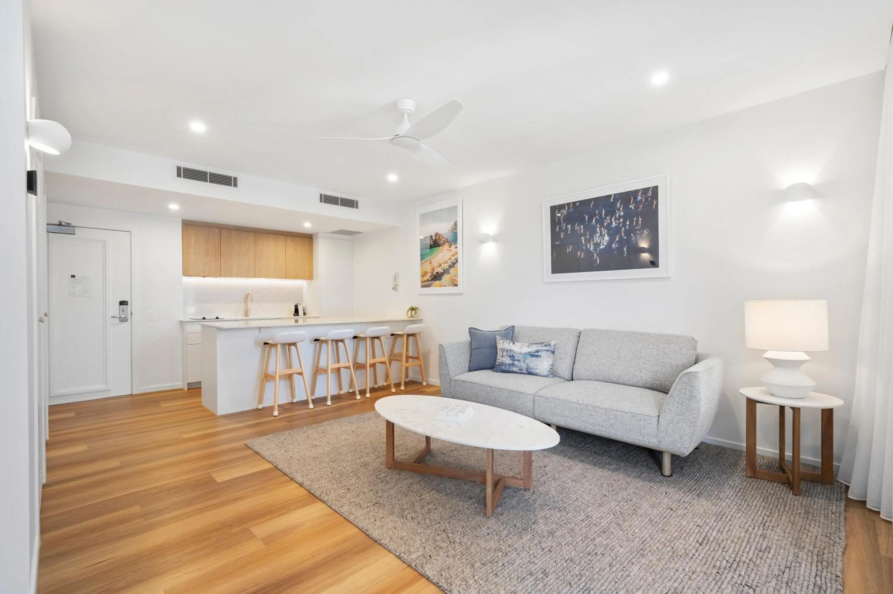 Living room in Hastings Suites by Stay Noosa