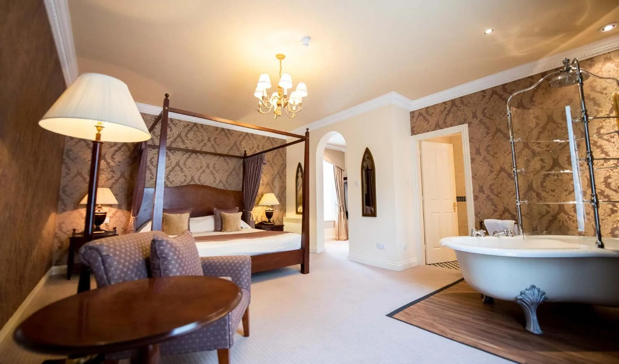 Photo of the whole room, Bed in Ringwood Hall Hotel & Spa