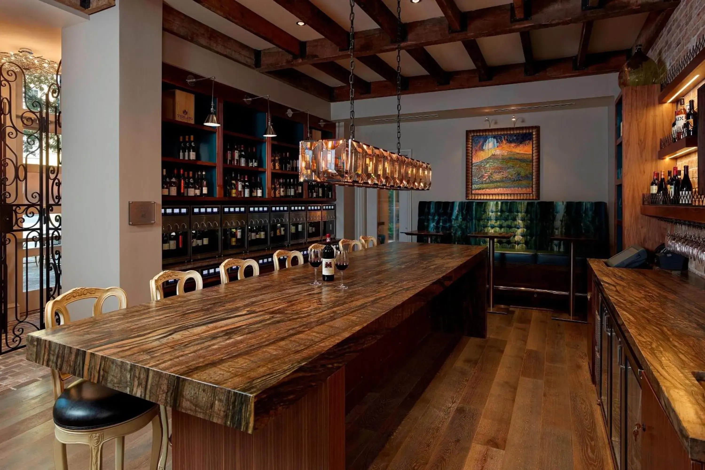 Lounge or bar in Grand Bohemian Charleston, Autograph Collection Lounge or bar in Grand Bohemian Charleston, Autograph Collection