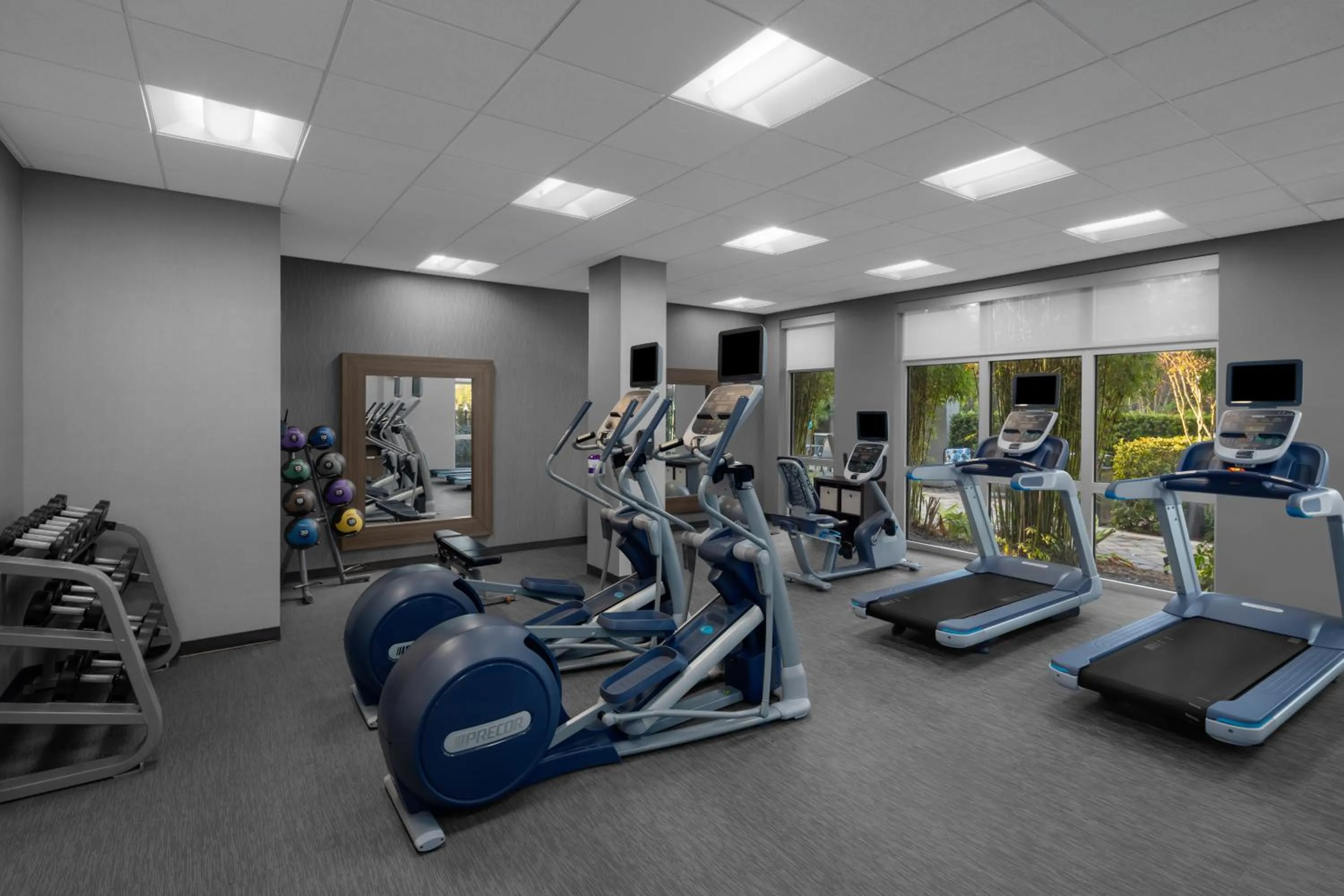 Fitness centre/facilities in Courtyard by Marriott Orlando South/Grande Lakes Area