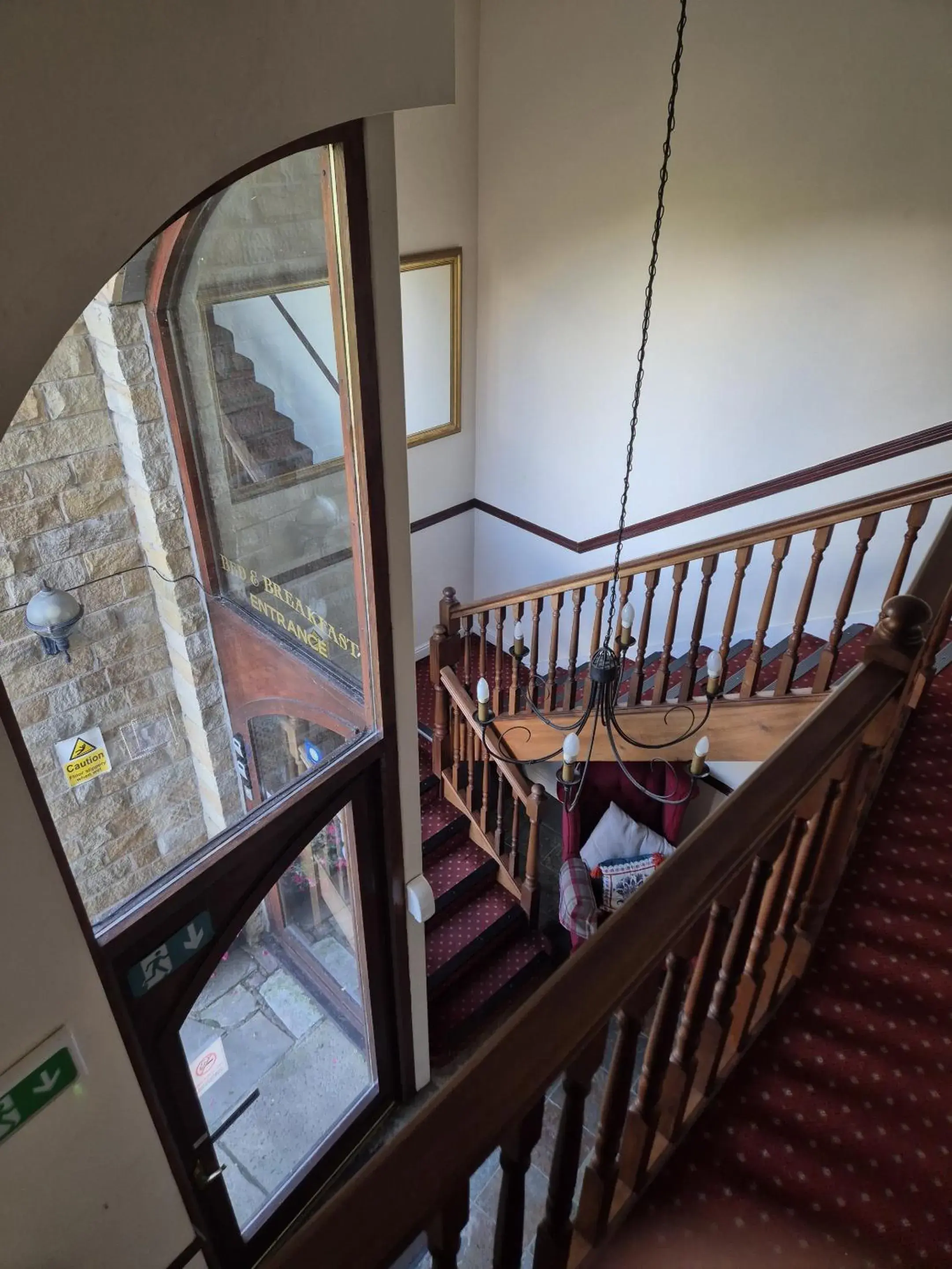 Lobby or reception in The Waltzing Weasel Lobby or reception in The Waltzing Weasel