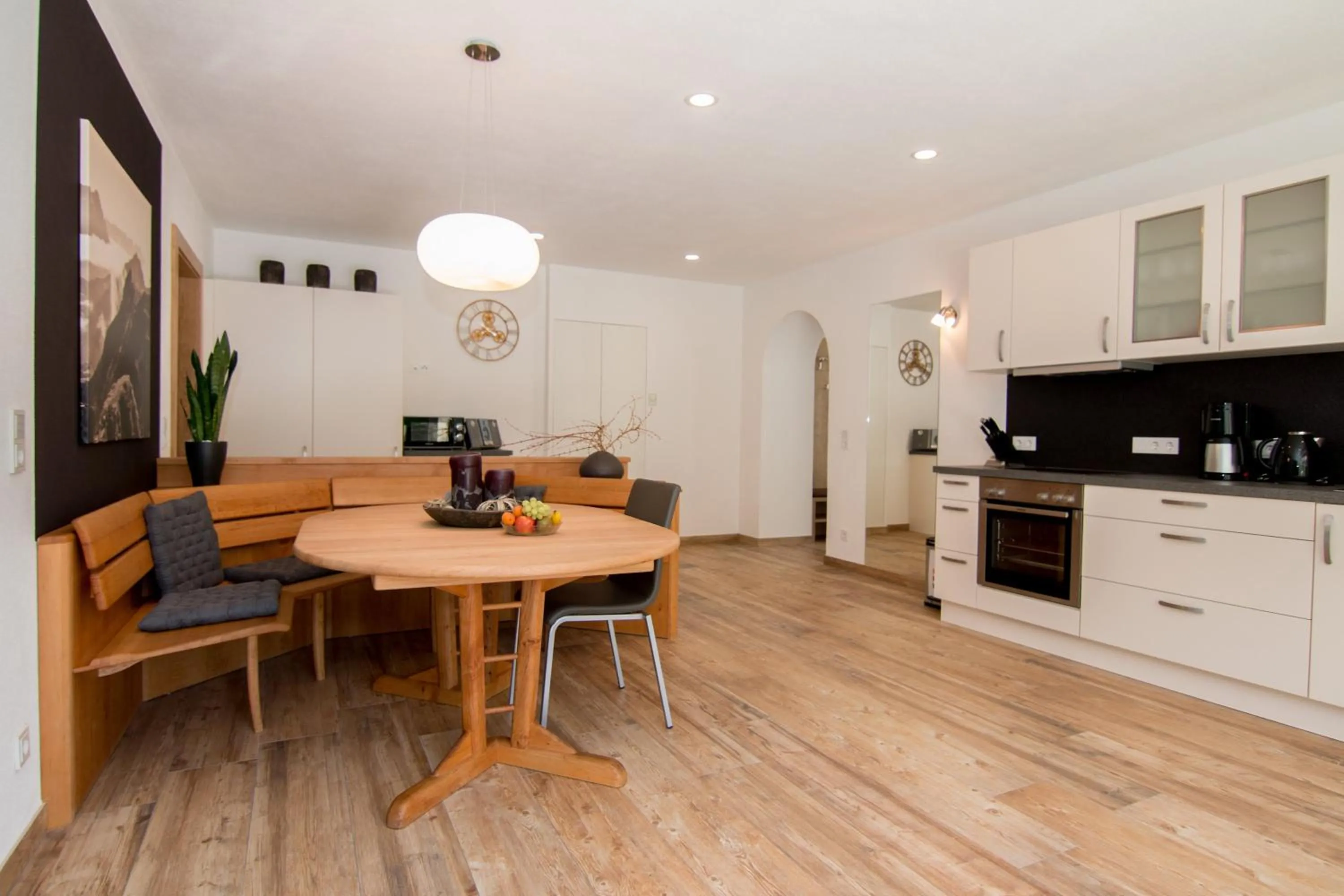 Kitchen or kitchenette in Haus Arnold - Privatzimmer und Ferienwohnungen